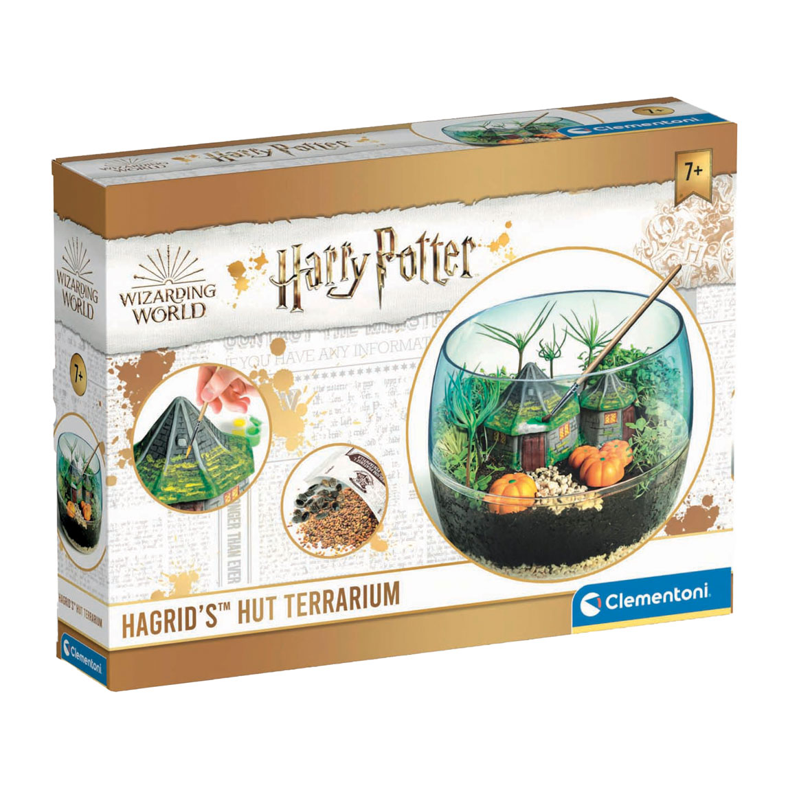 Clementoni Harry Potter Hagrid's Hut Terrarium Miniatuur Maken Knutselset