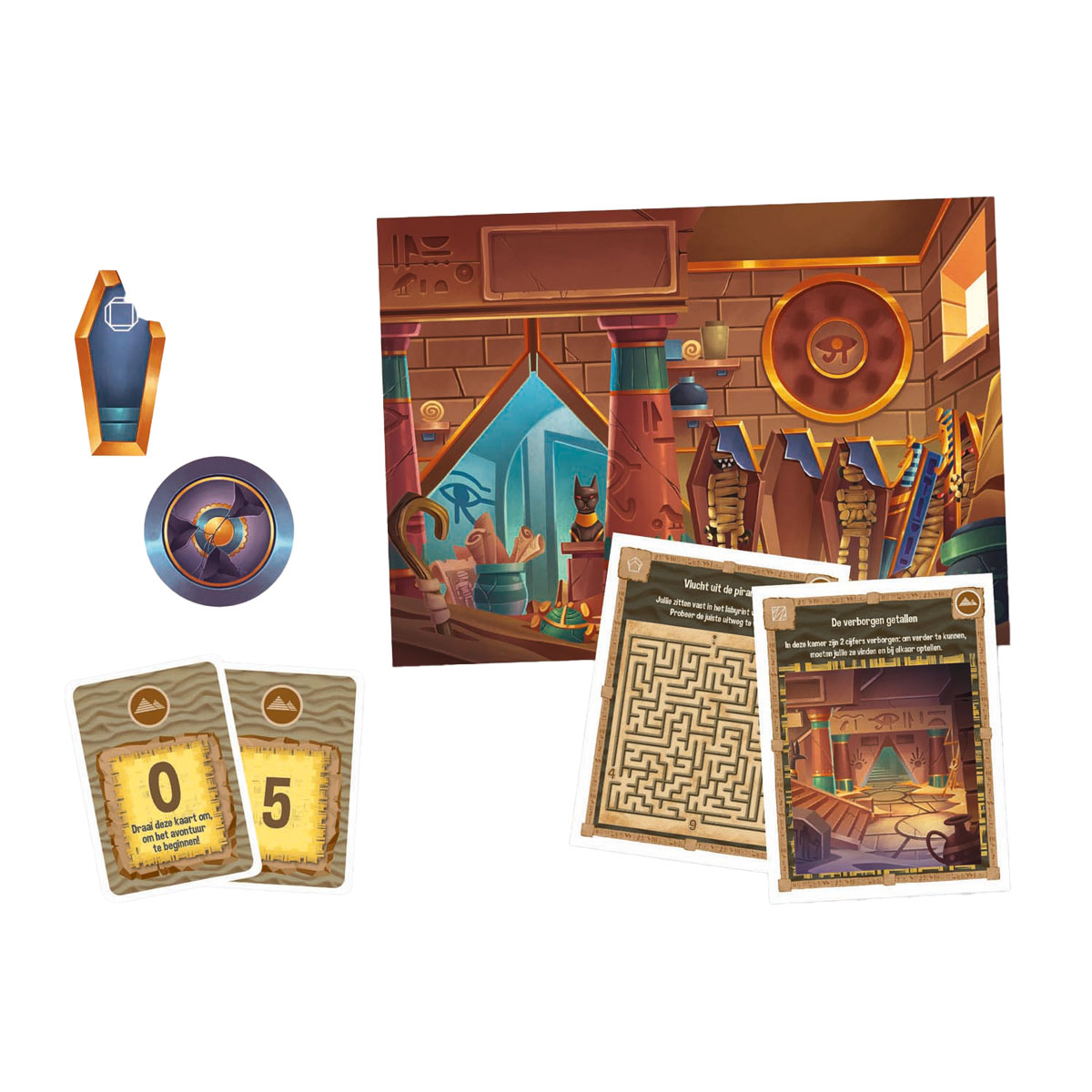 Clementoni Pocket Escape Spel - De Piramide van de Farao