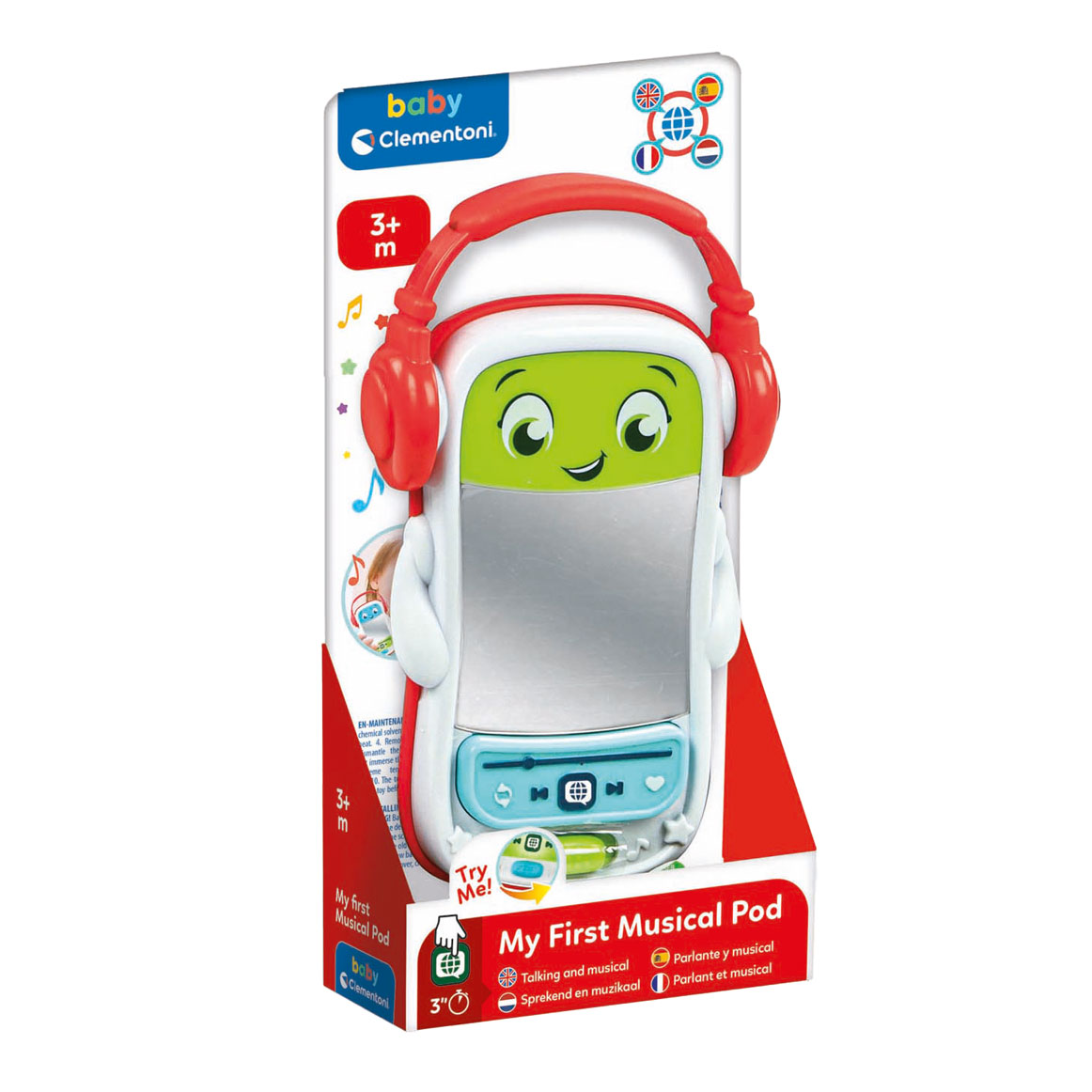 Clementoni Baby Mijn Eerste Sprekende en Muzikale Telefoon