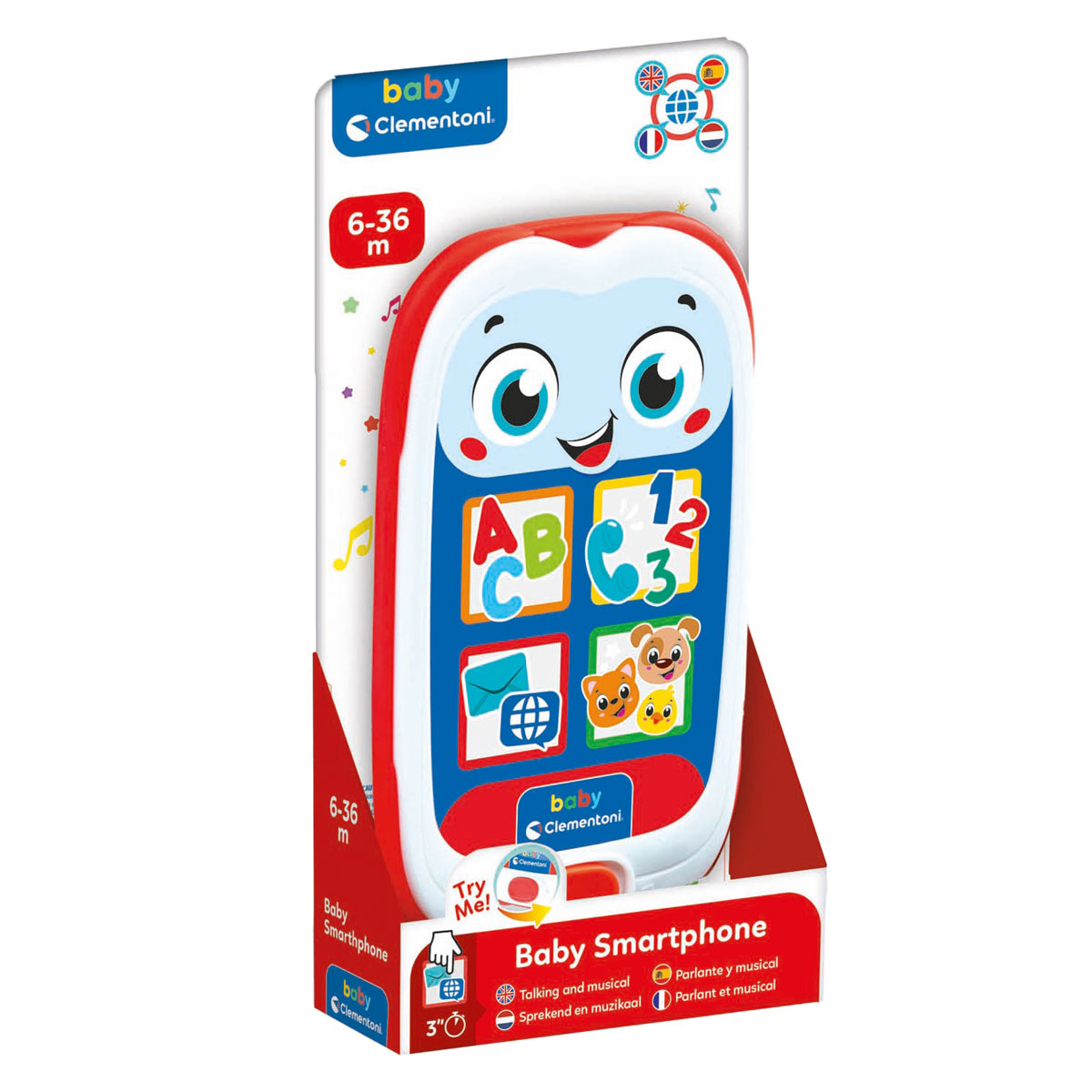 Clementoni Baby Sprekende en Muzikale Smartphone