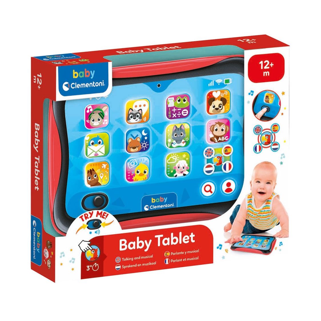 Clementoni Baby Sprekende en Muzikale Tablet