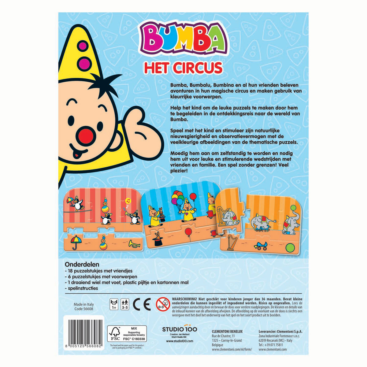 Clementoni - Bumba Het Circus 