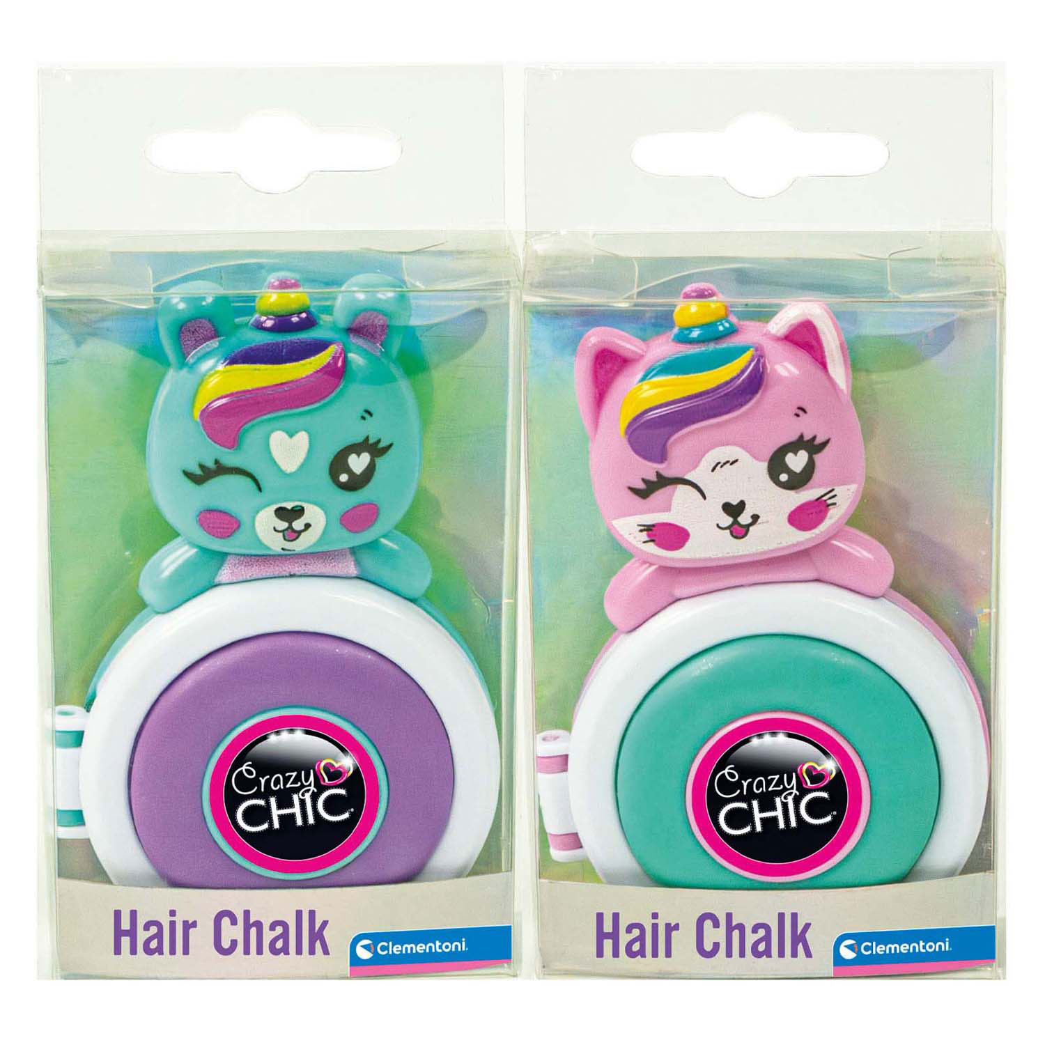 Clementoni Crazy Chic Lovely Haarkrijt Eenhoorn Paars/Blauw