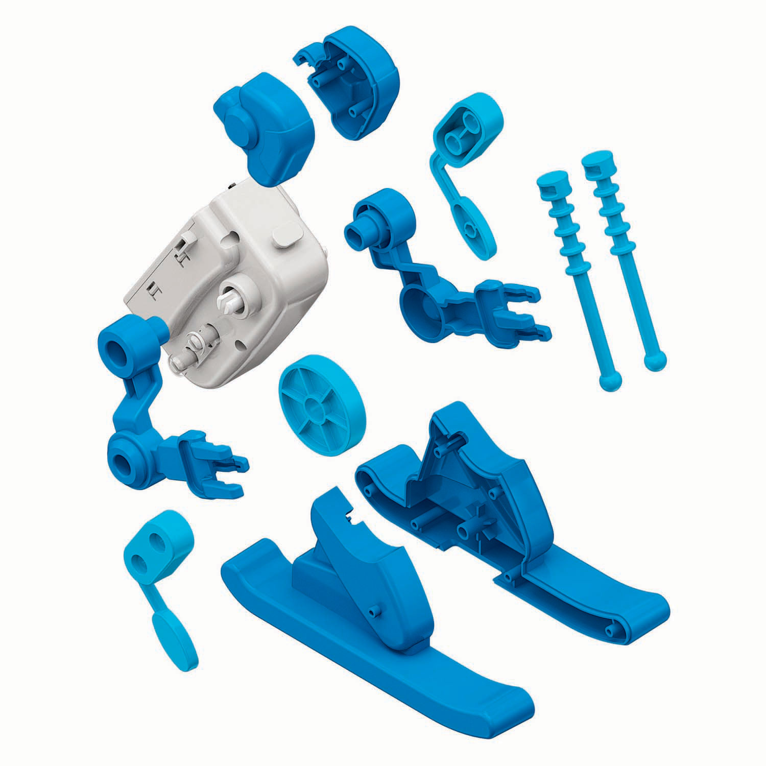 Clementoni Wetenschap & Spel Action Robots - Skiër