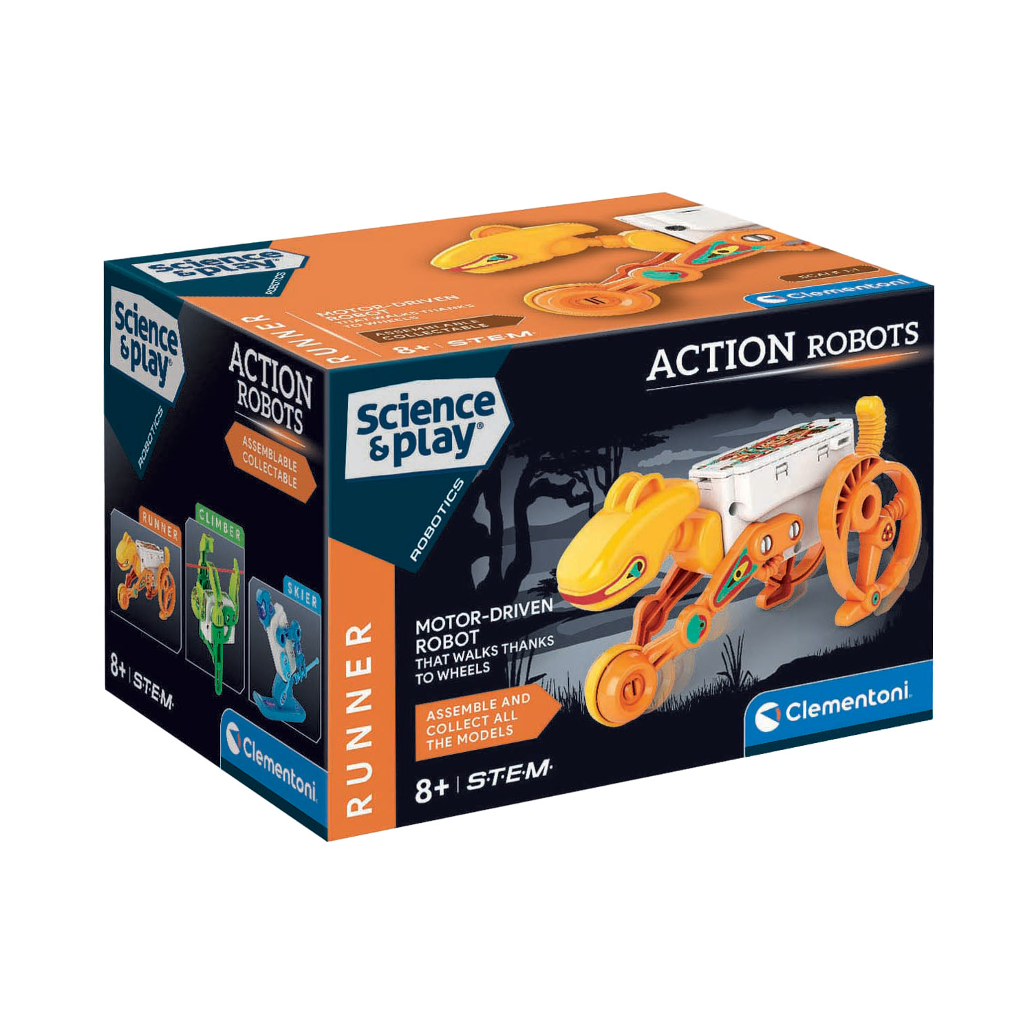Clementoni Wetenschap en Spel Action Robots - Runner