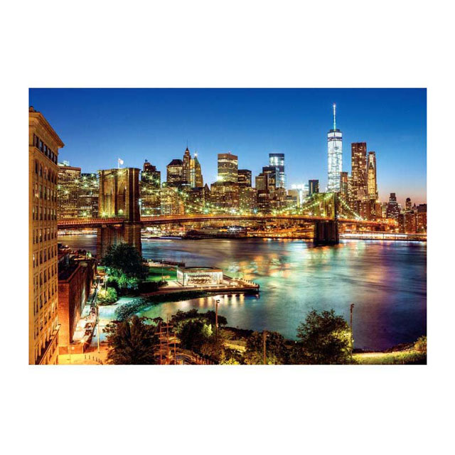 Puzzle Clementoni Brooklyn Bridge Lights, 6000 pièces.