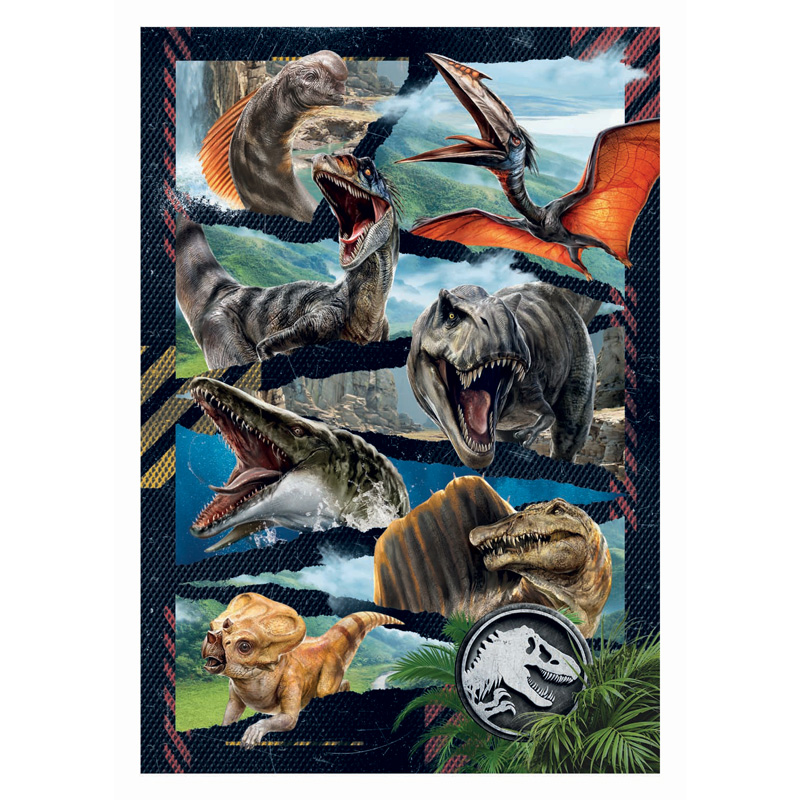 Puzzle Clementoni Super Jurassic World, 300 pièces.