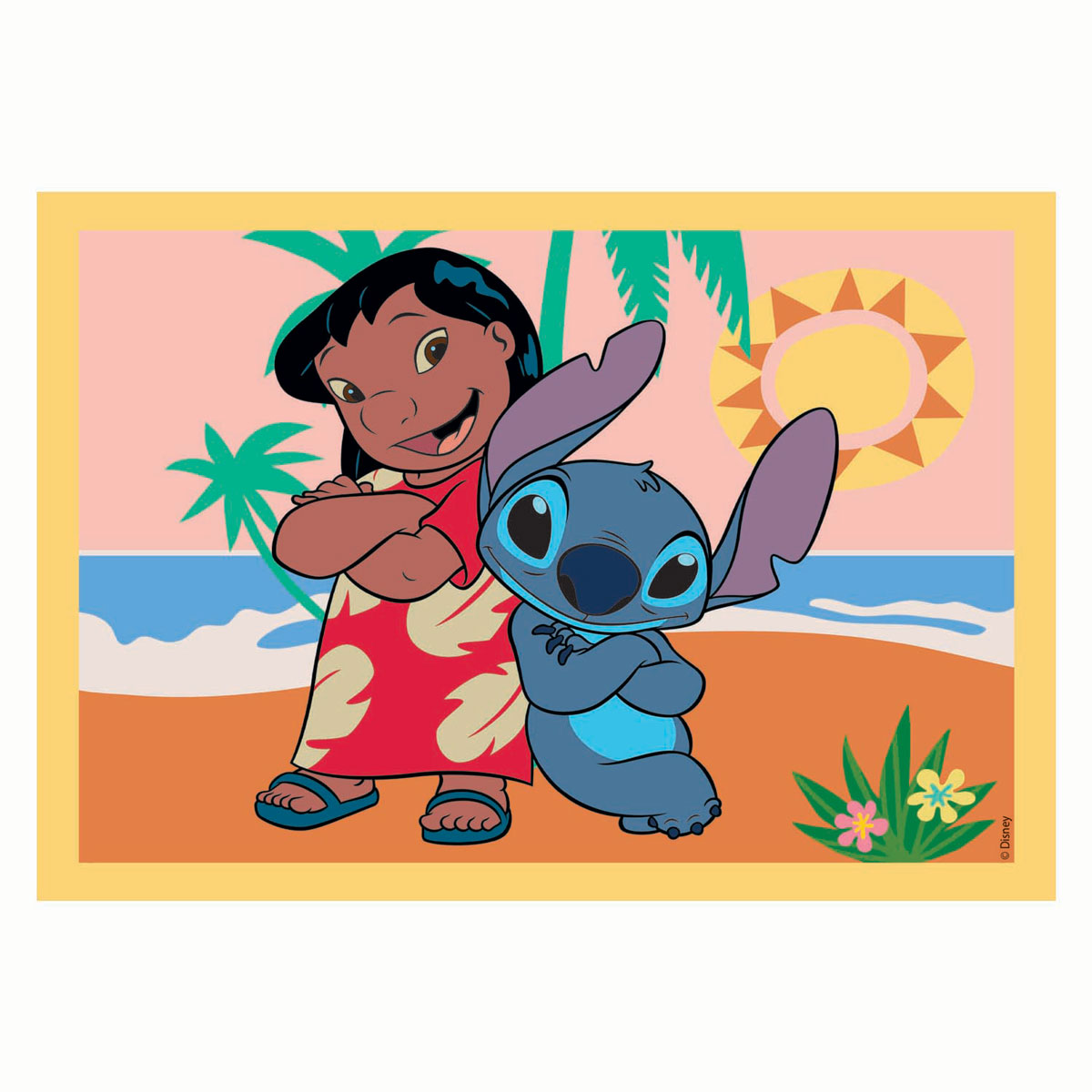 Clementoni Super Color Puzzle 4in1 Stitch