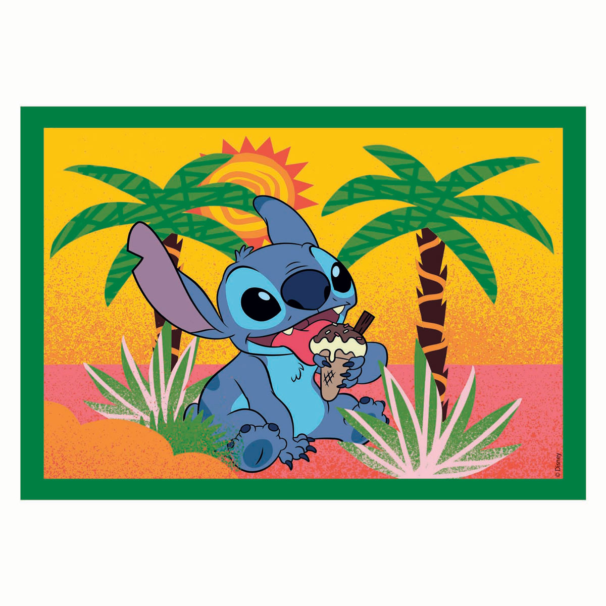 Clementoni Super Color Puzzle 4in1 Stitch