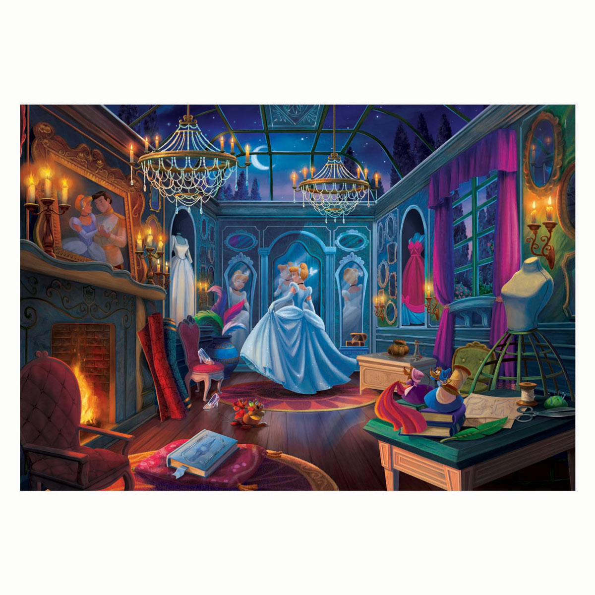 Clementoni Legpuzzel Cinderella Ever After - 500st.