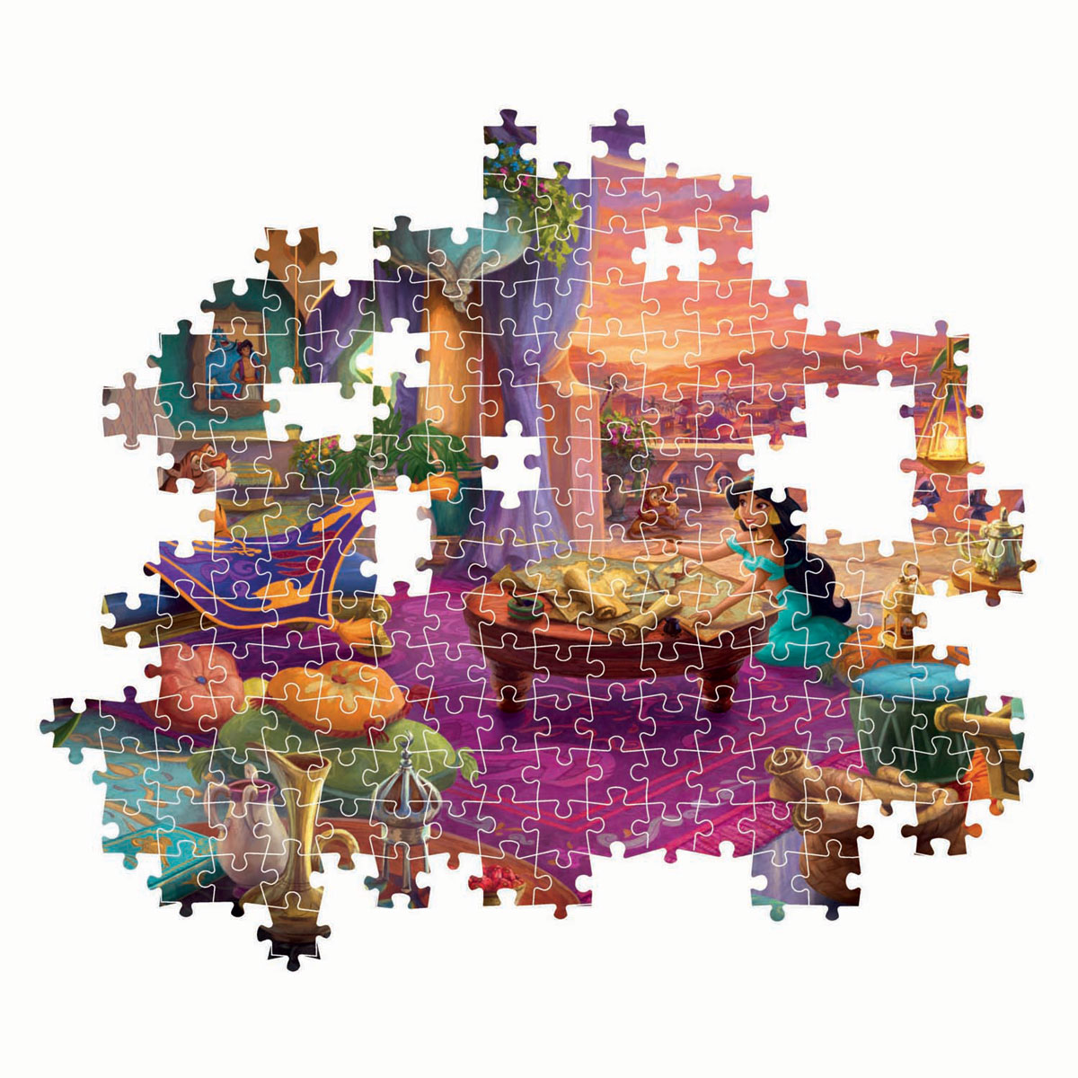 Clementoni Legpuzzel Jasmine Ever After - 500st.