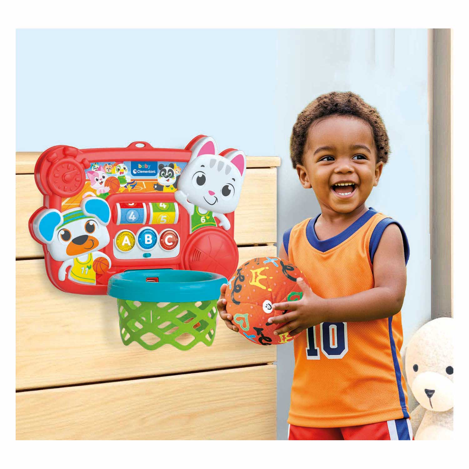 Baby Clementoni Richt en Schiet Basketbal