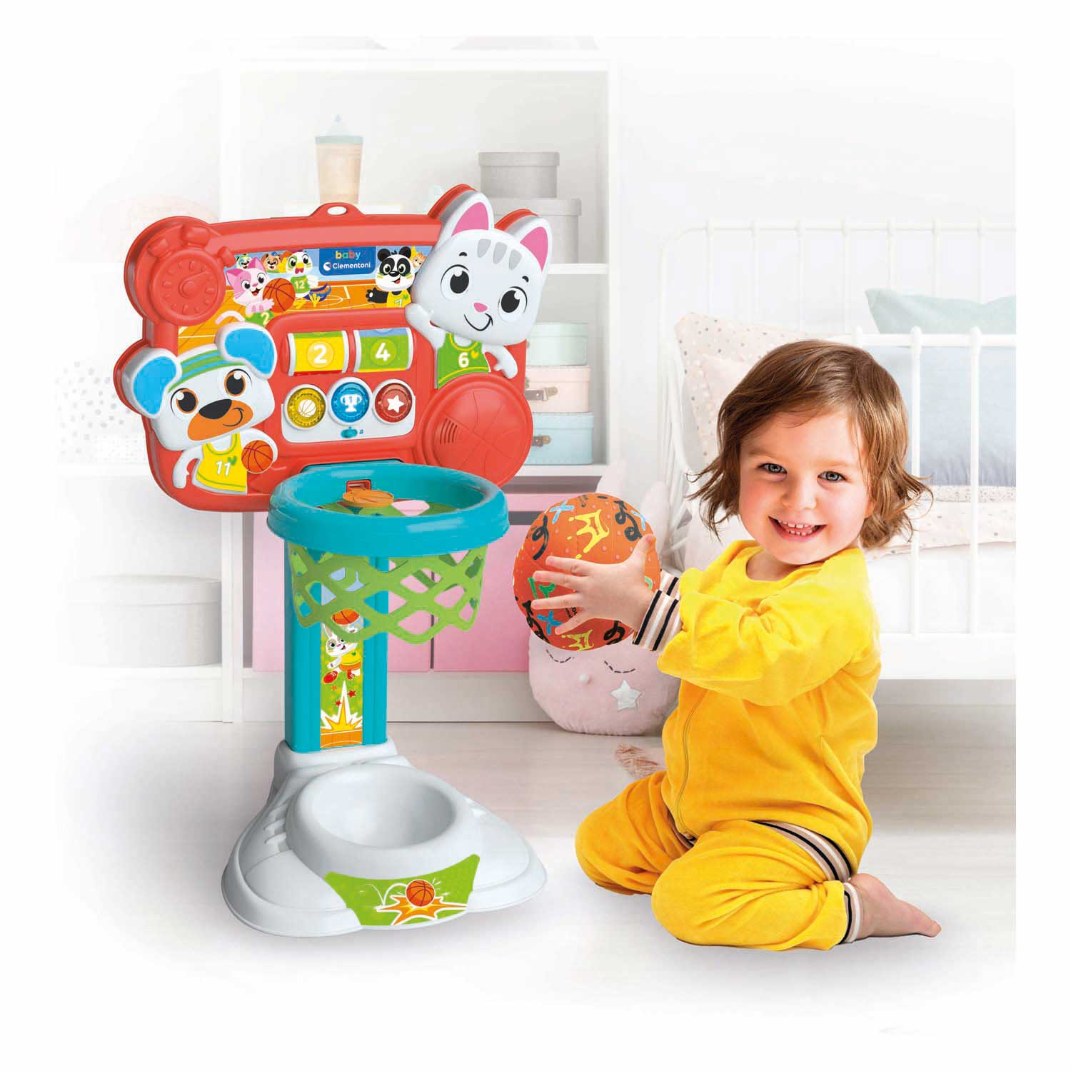 Baby Clementoni Richt en Schiet Basketbal