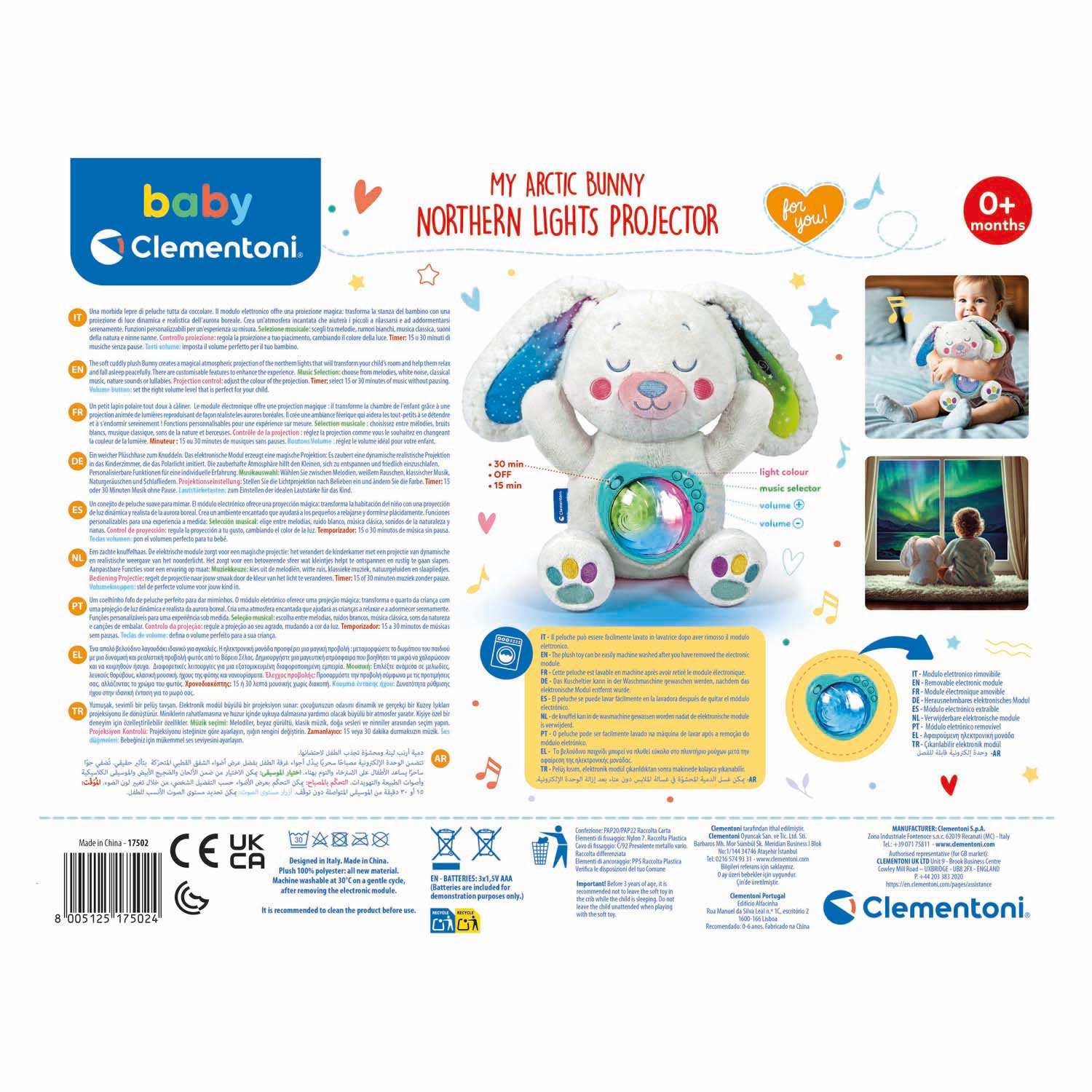 Baby Clementoni Noorderlicht Projector