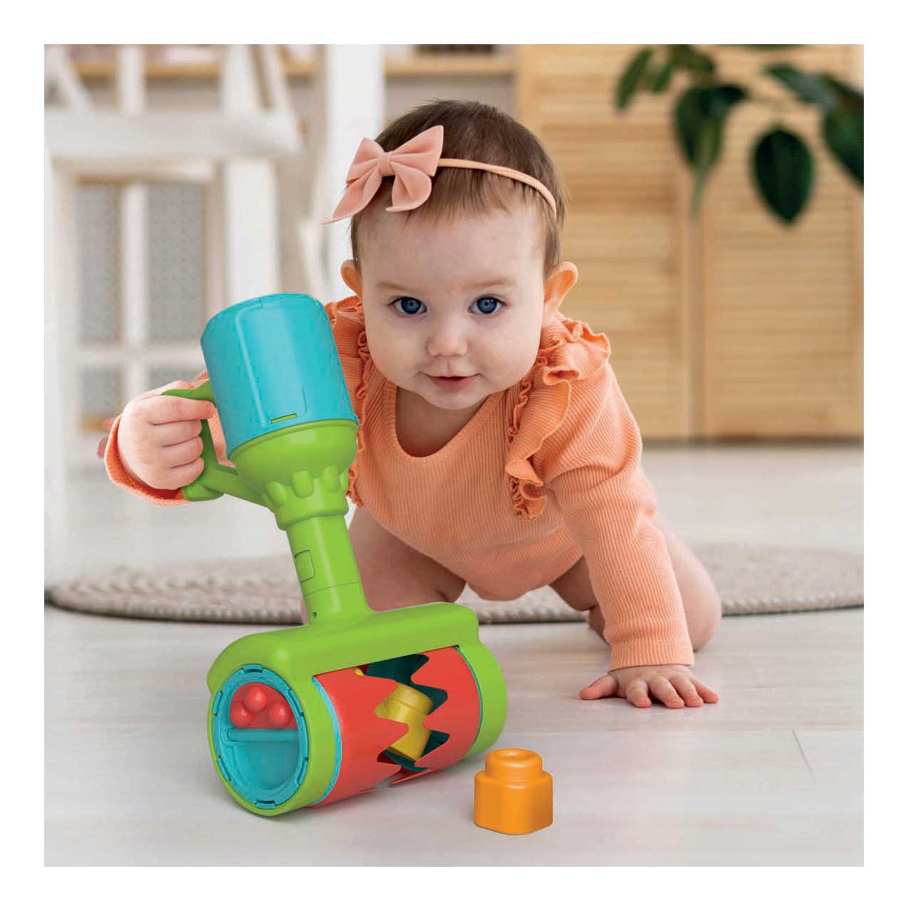 Clementoni Soft Clemmy Stofzuiger met 6 Blokken