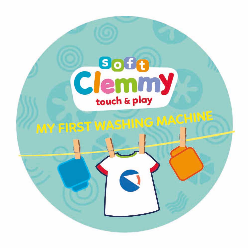 Clementoni Soft Clemmy Wasmachine