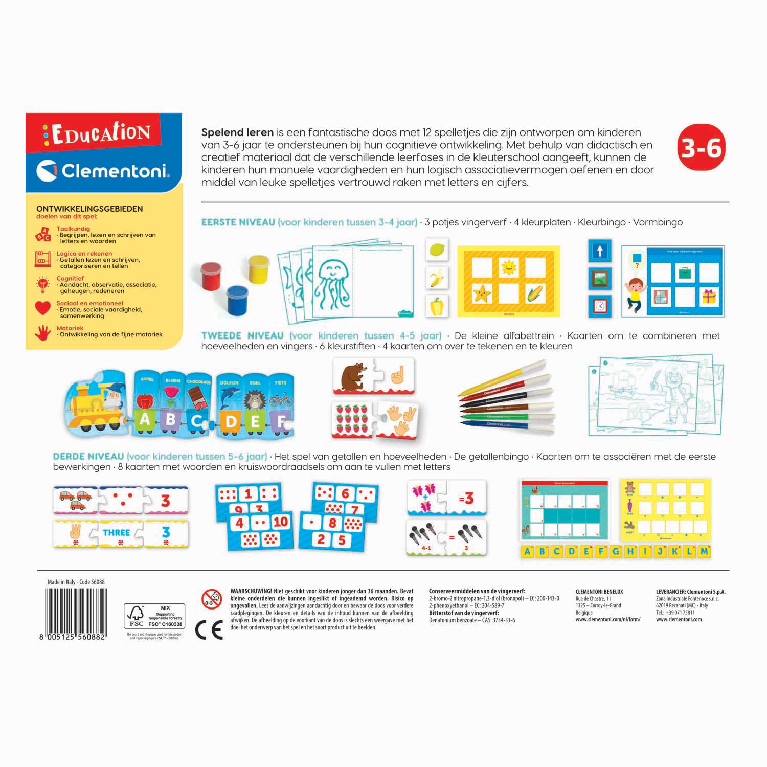 Clementoni Education Apprendre en jouant