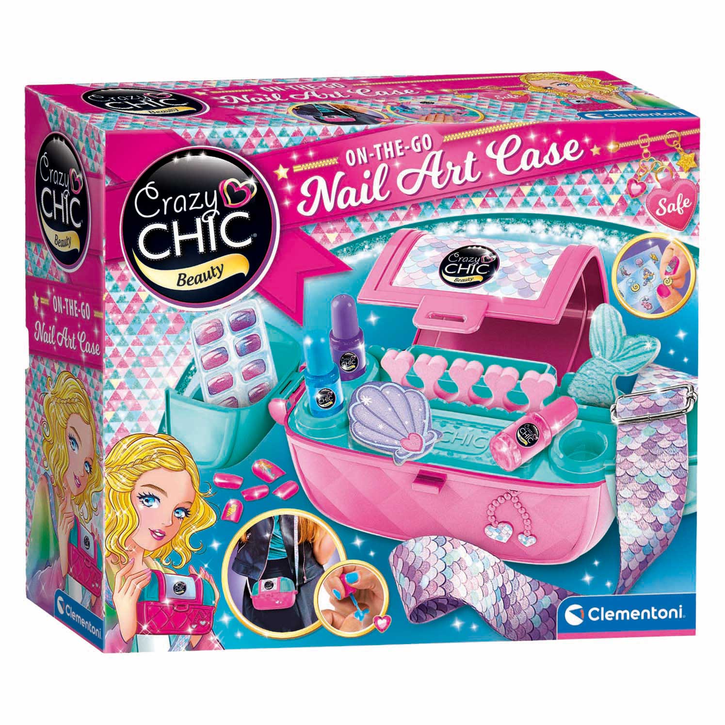 Clementoni Nagelset Koffer Clementoni Nagelset Koffer