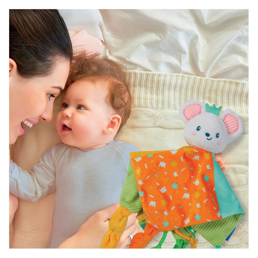 Clementoni Baby Knuffeldoekje Muis