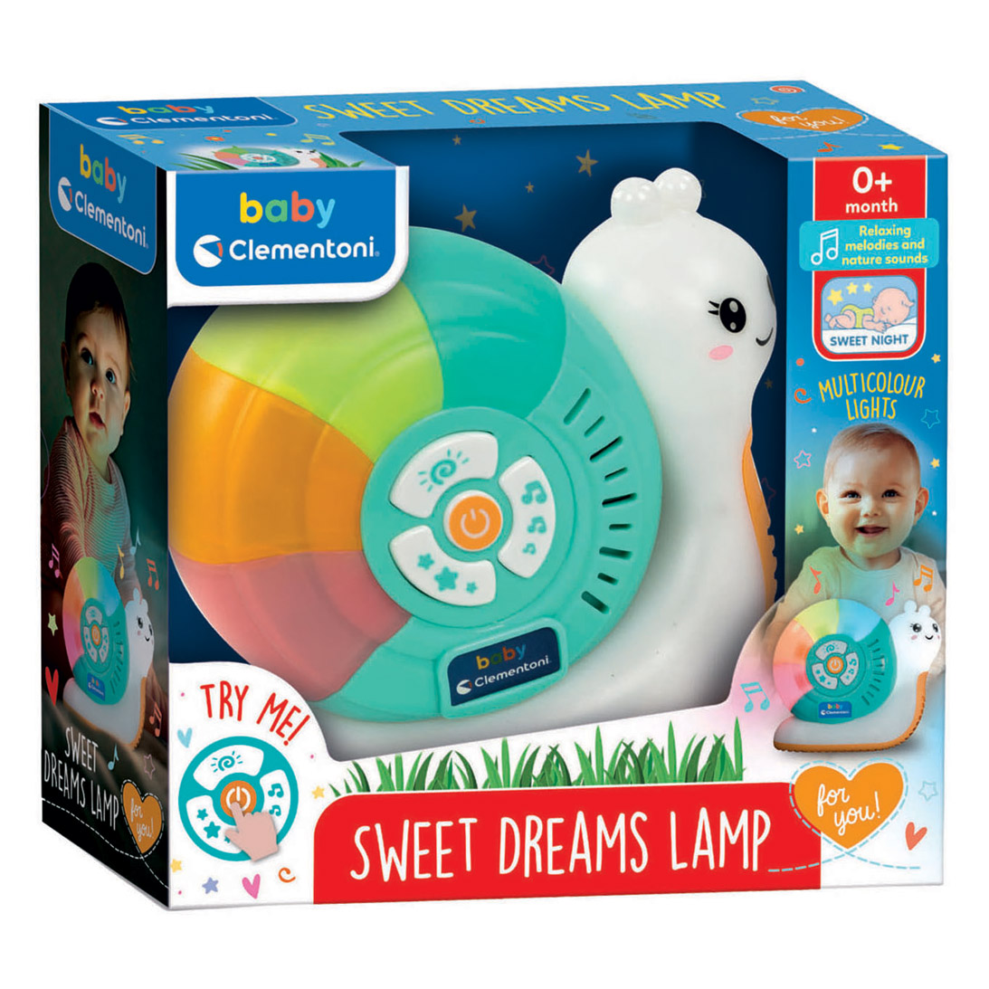 Clementoni Baby Nachtlampje - Slak