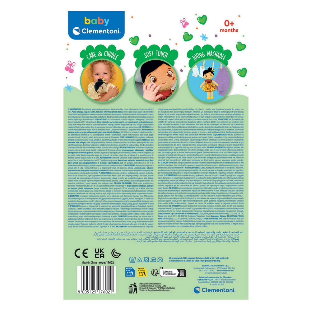 Clementoni Baby Zachte Pluche Pop Kitty Kate