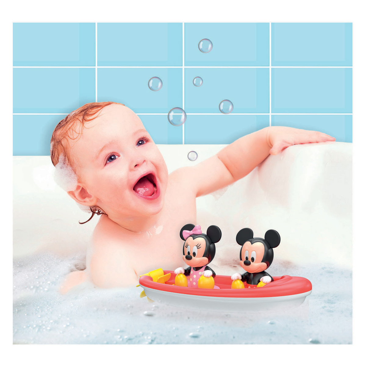 Clementoni Baby Baby Badspeelgoed Bootje Mickey & Minnie