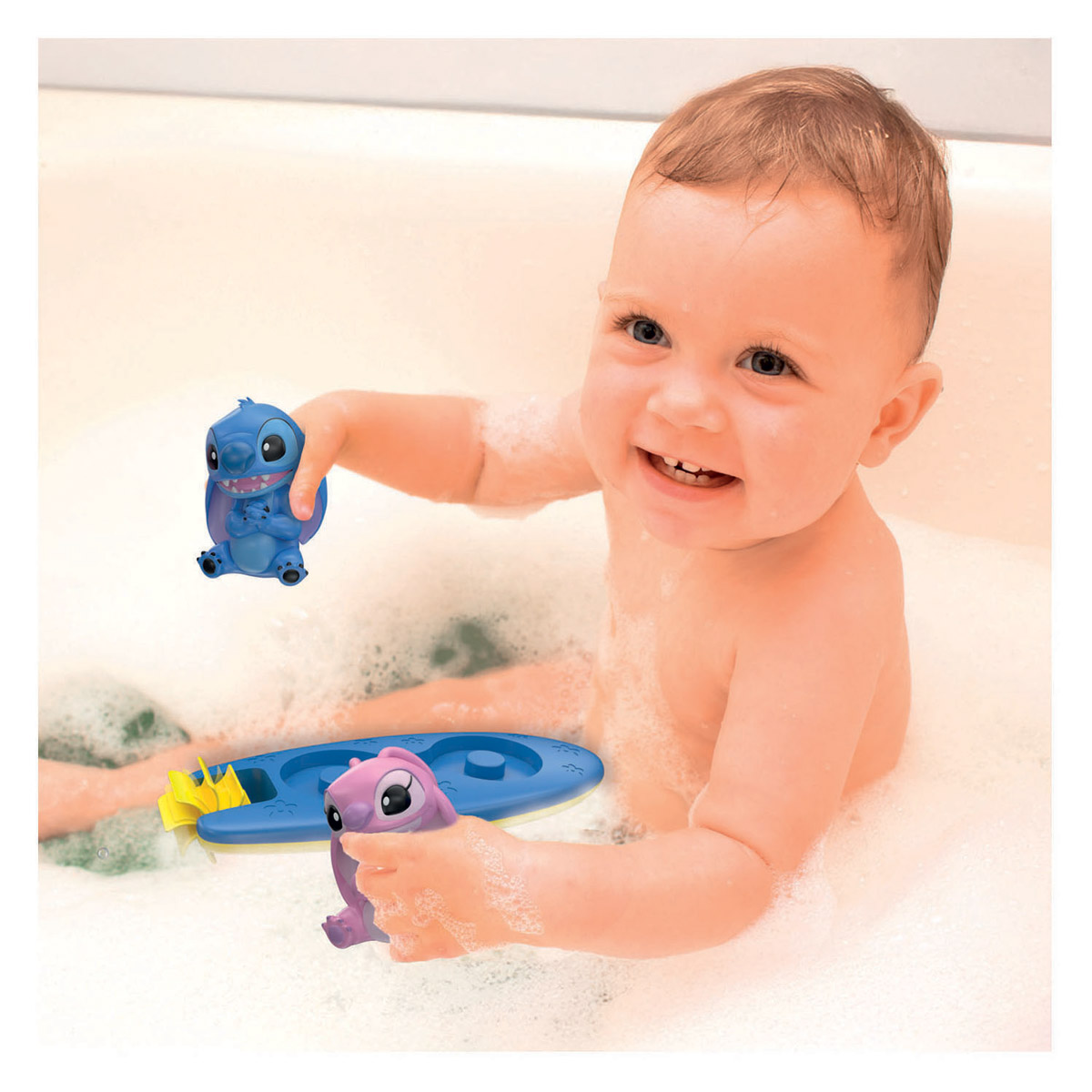 Clementoni Baby Baby Badspeelgoed Surfset Stitch & Angel