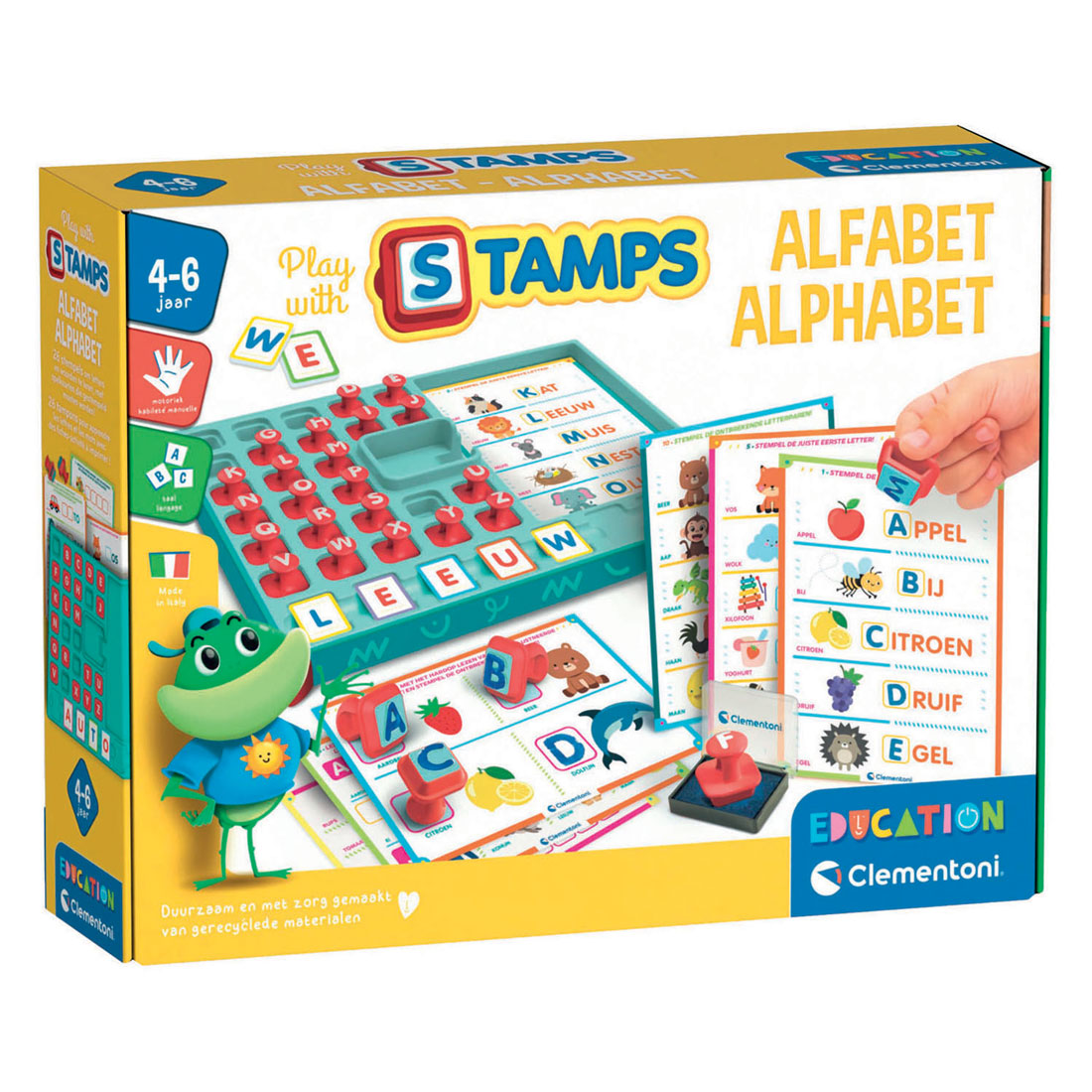 Clementoni Education Spelen met Stempels - Alfabet