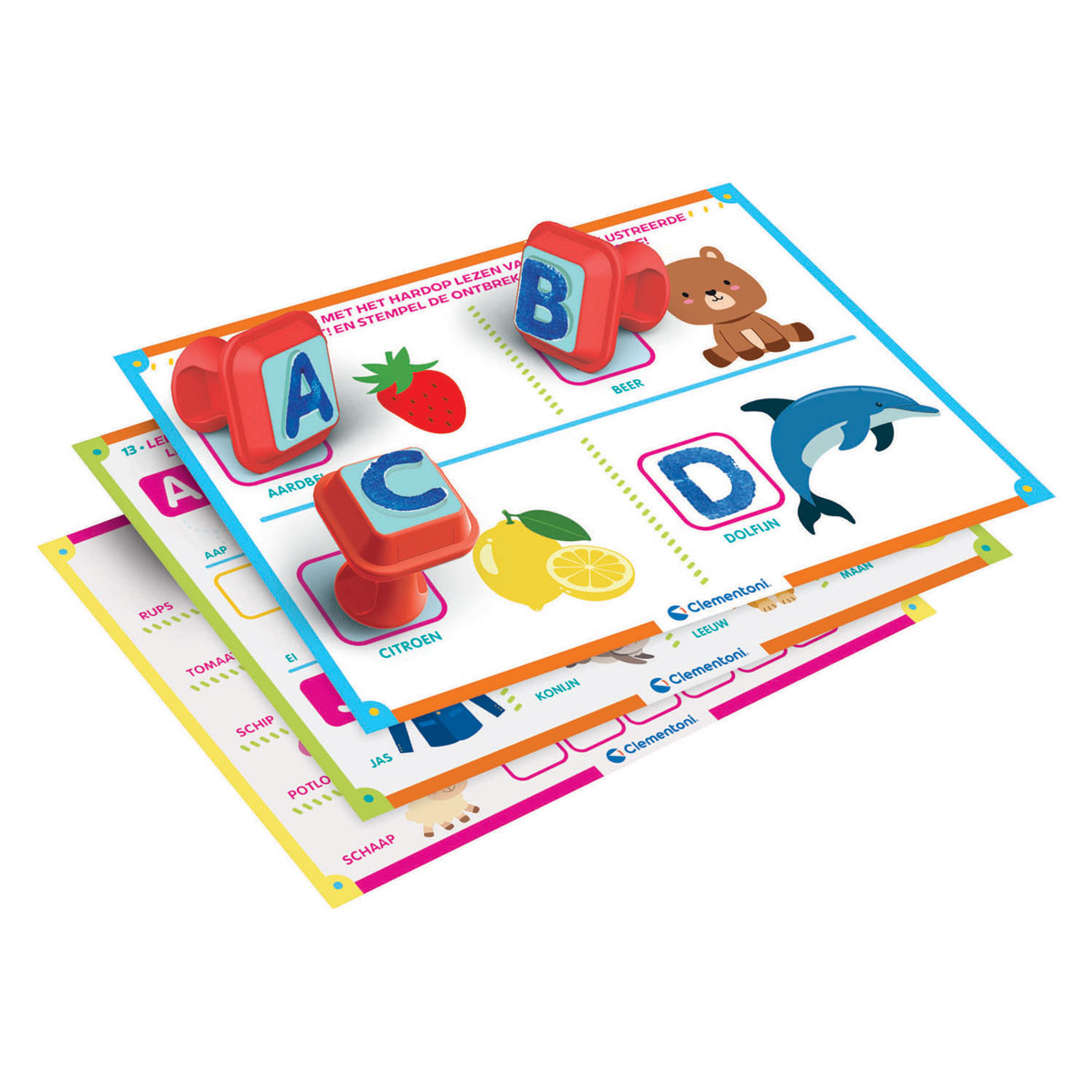 Clementoni Education Spelen met Stempels - Alfabet