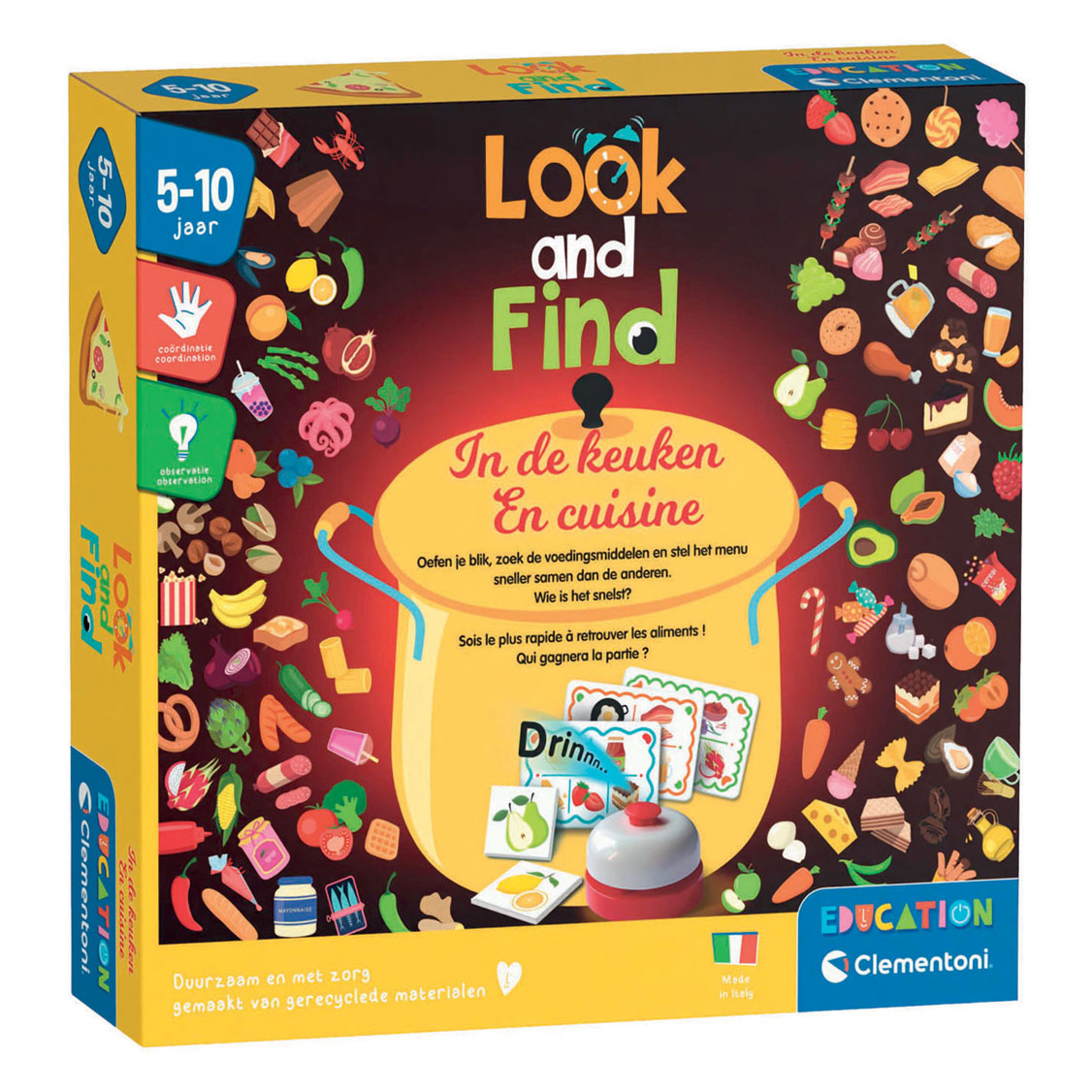 Clementoni Education Zoek & Vind - Eten