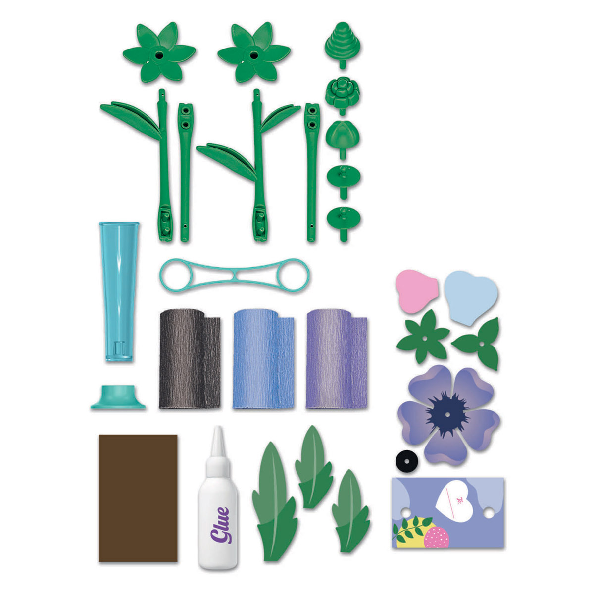 Clementoni Idea Maak Je Eigen Bloemen - Anemoon