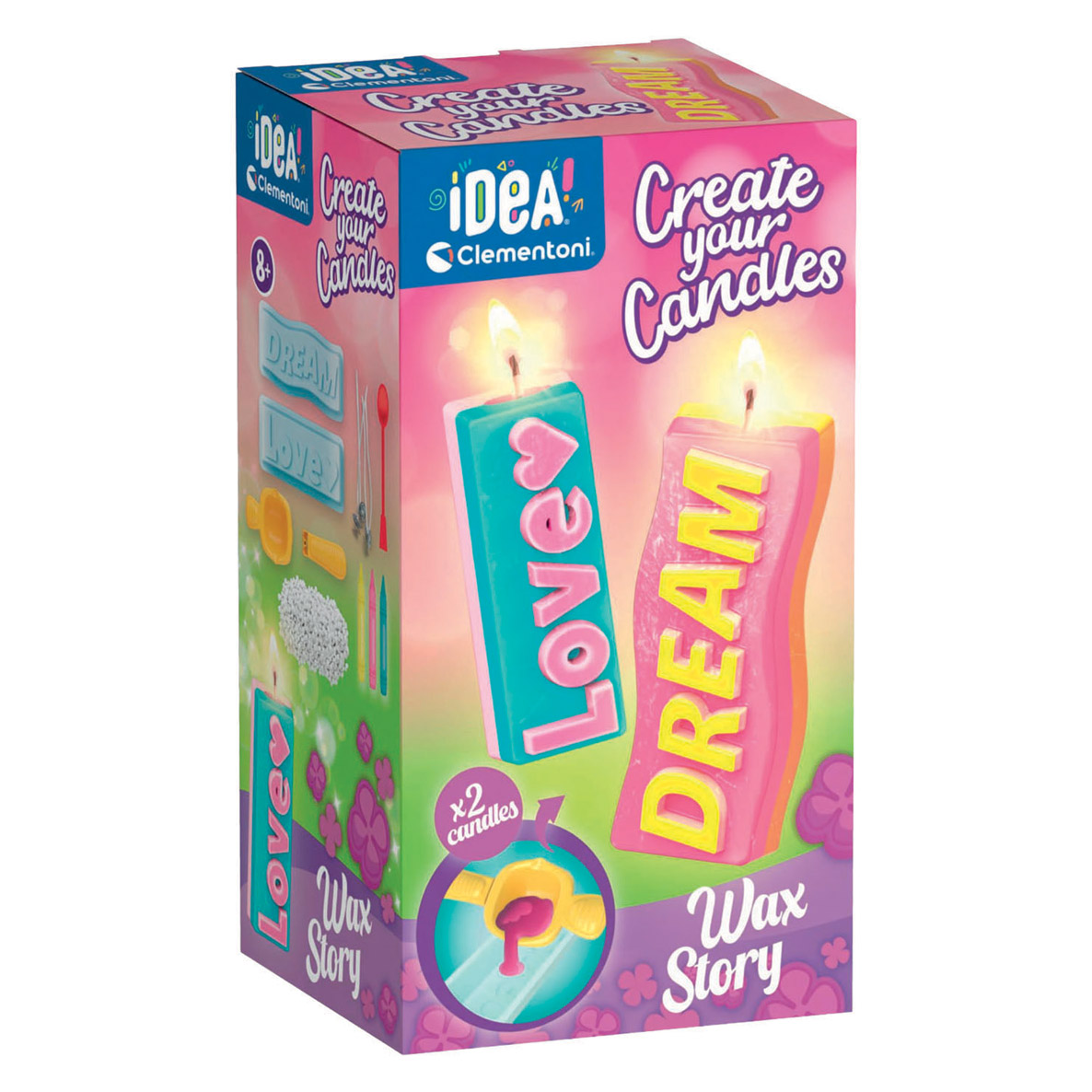 Clementoni Idea Maak Je Eigen Kaarsen - Berichtje