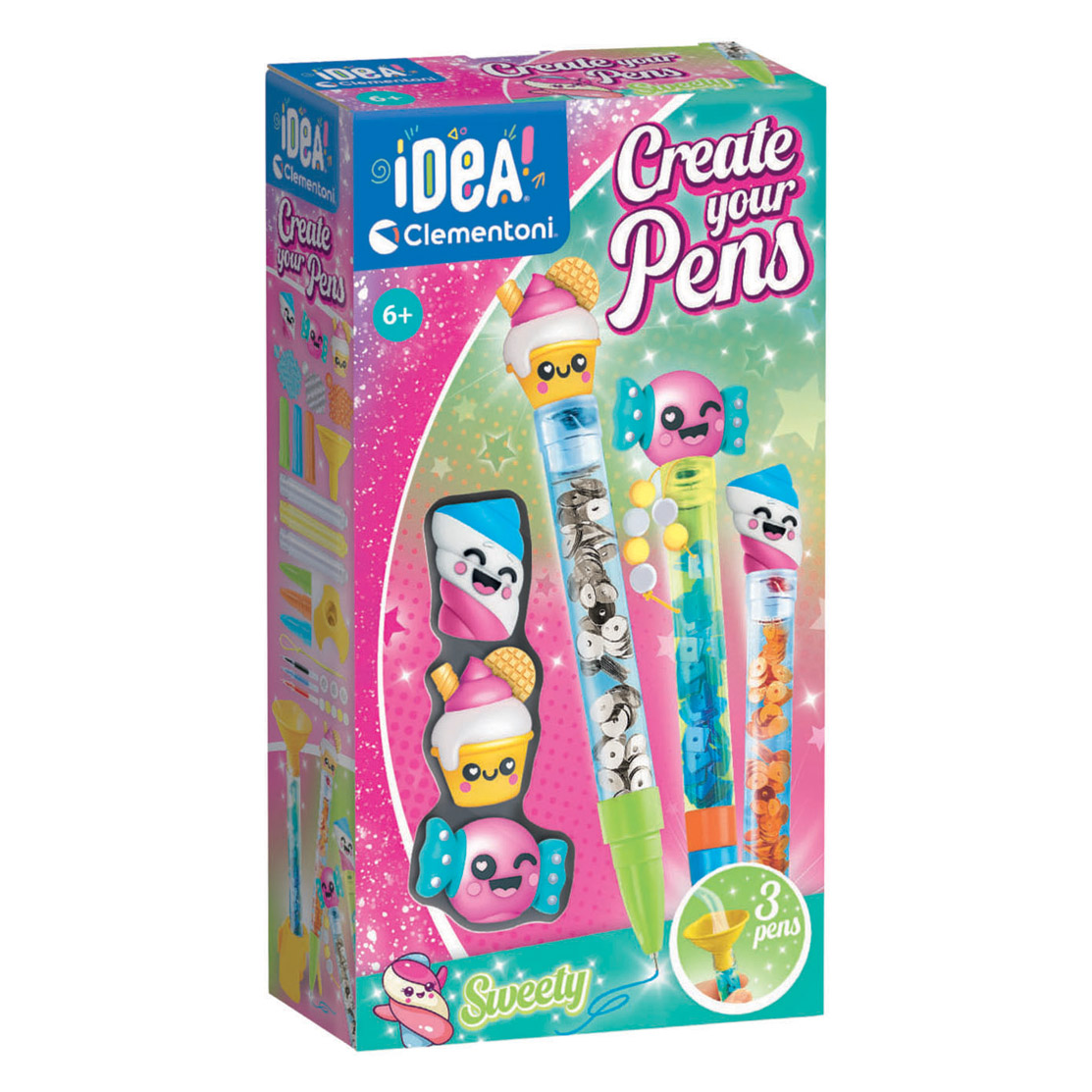Clementoni Idea Maak Je Eigen Pen - Zoet