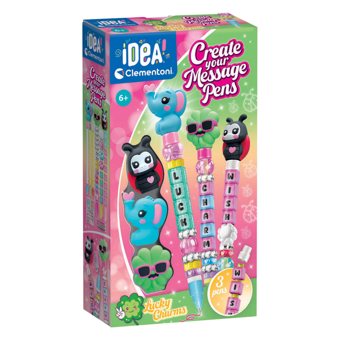 Clementoni Idea Maak Je Eigen Pen - Veel Geluk