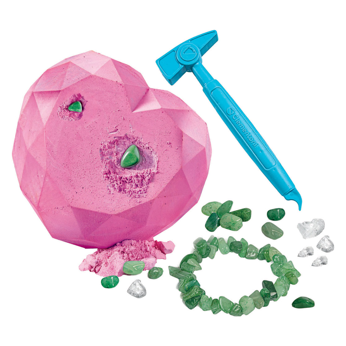 Clementoni Wetenschap & Spel Armbanden Uitgraafset