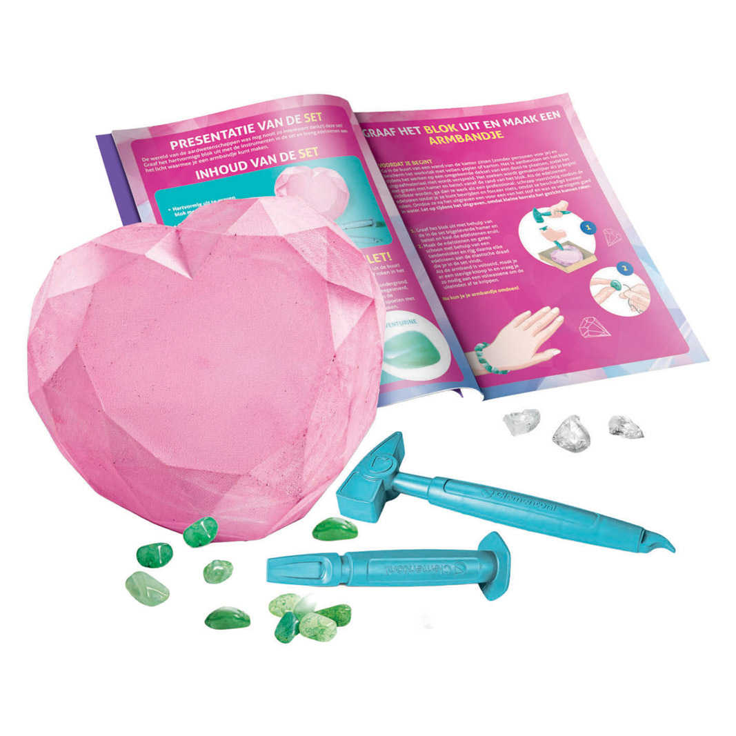 Clementoni Wetenschap & Spel Armbanden Uitgraafset