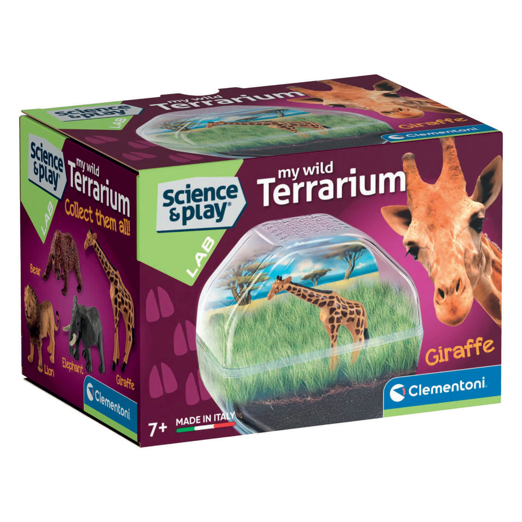Clementoni Wetenschap & Spel My Wild Terrarium - Giraf