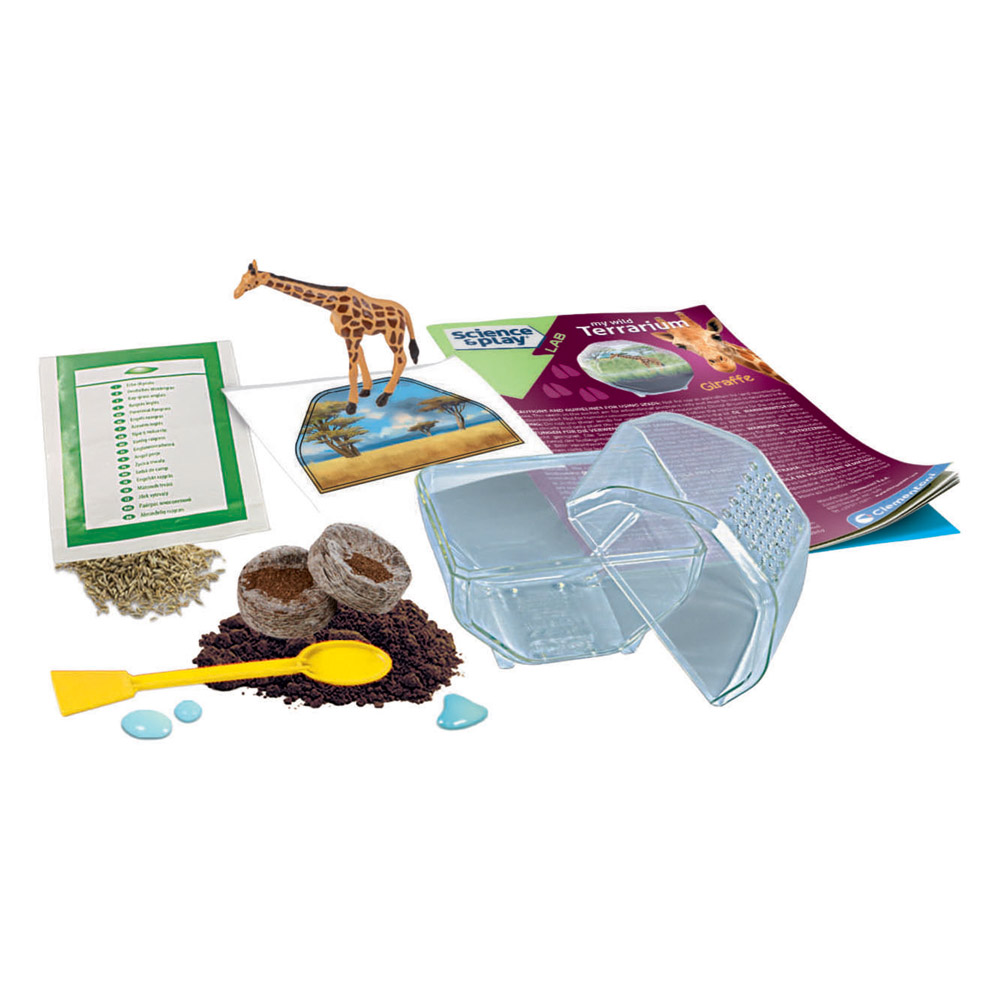 Clementoni Wetenschap & Spel My Wild Terrarium - Giraf