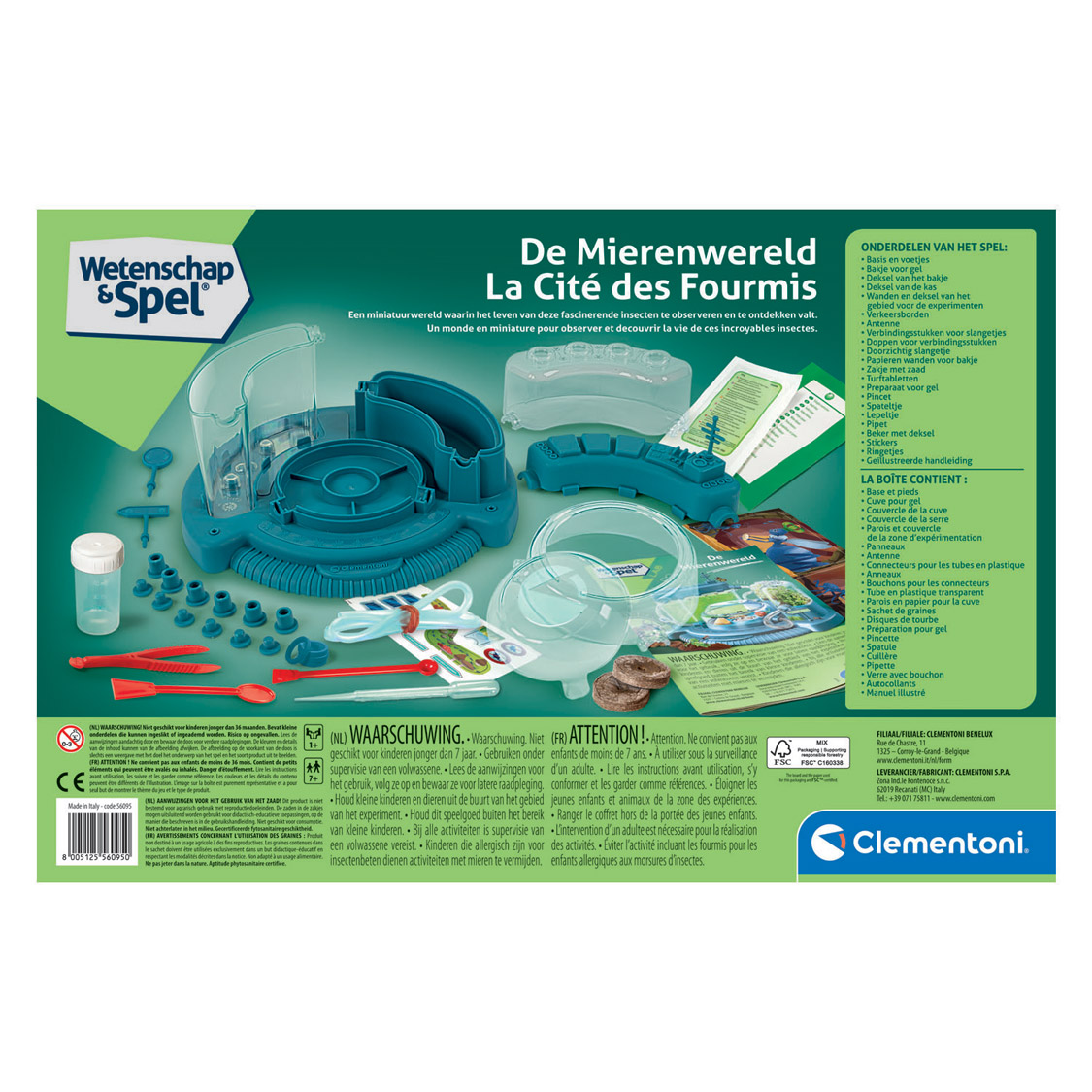 Clementoni Wetenschap & Spel De Mierenwereld