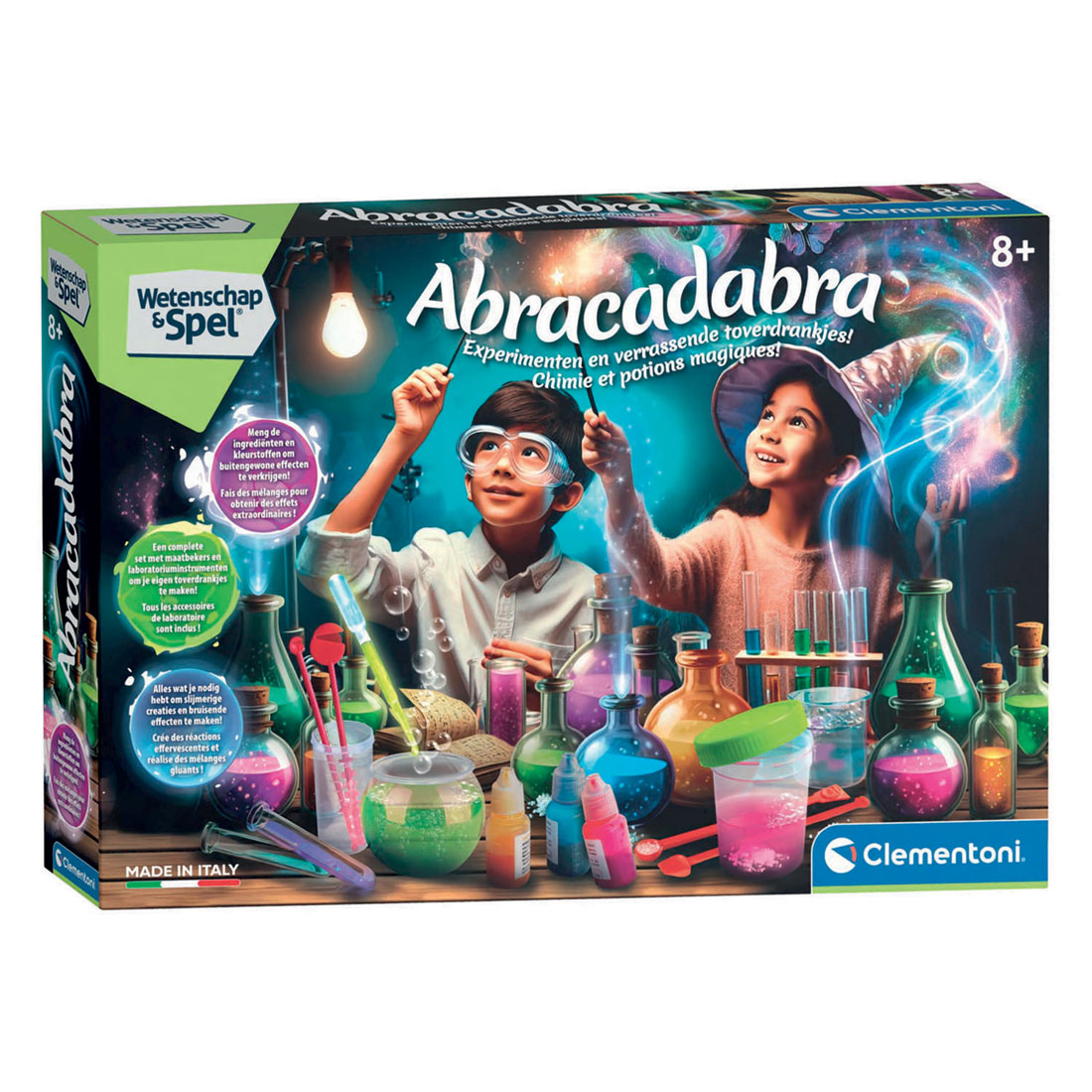 Clementoni Wetenschap & Spel - Abacadabra Experimenteer Set