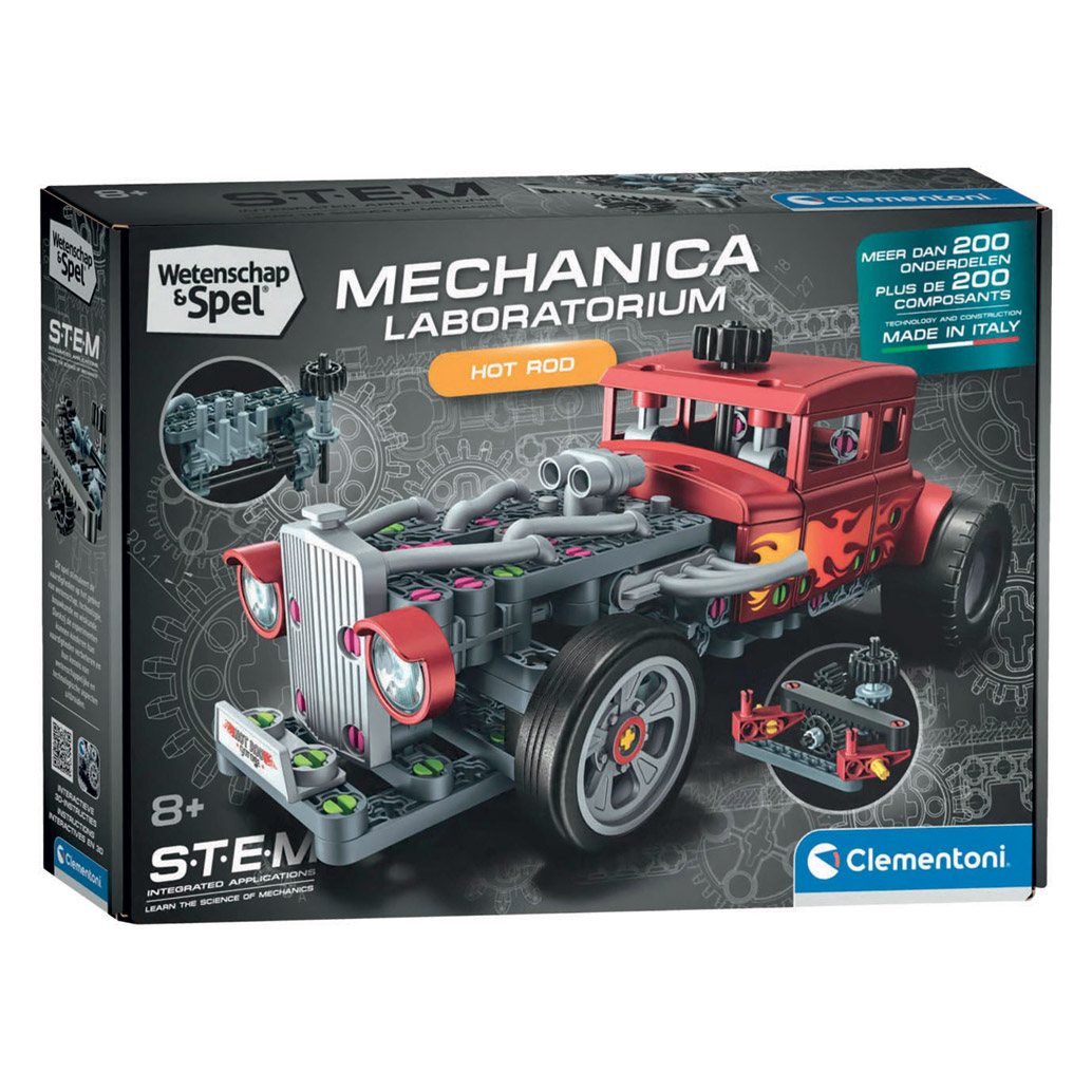 Clementoni Wetenschap & Spel Hot Rod - 200+ dlg.