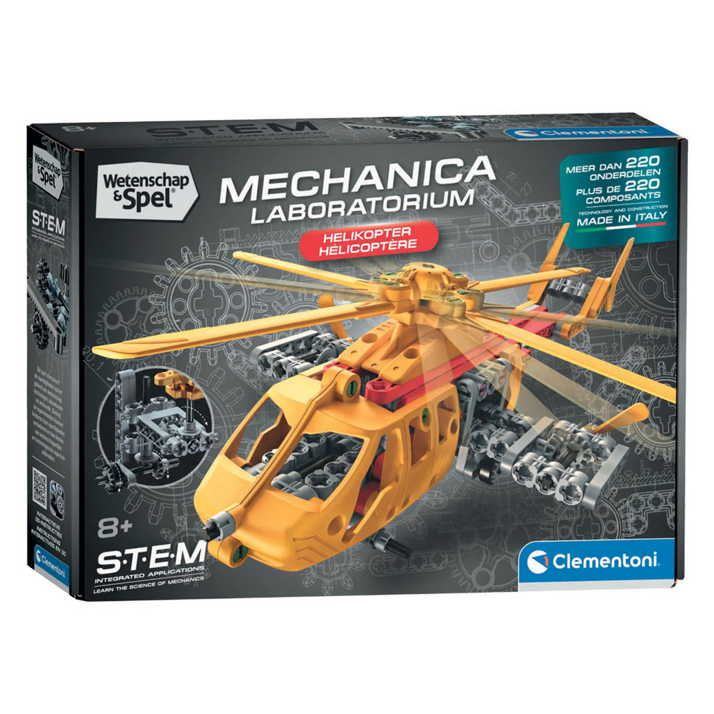 Clementoni Wetenschap & Spel Helikopter - 220+ dlg.