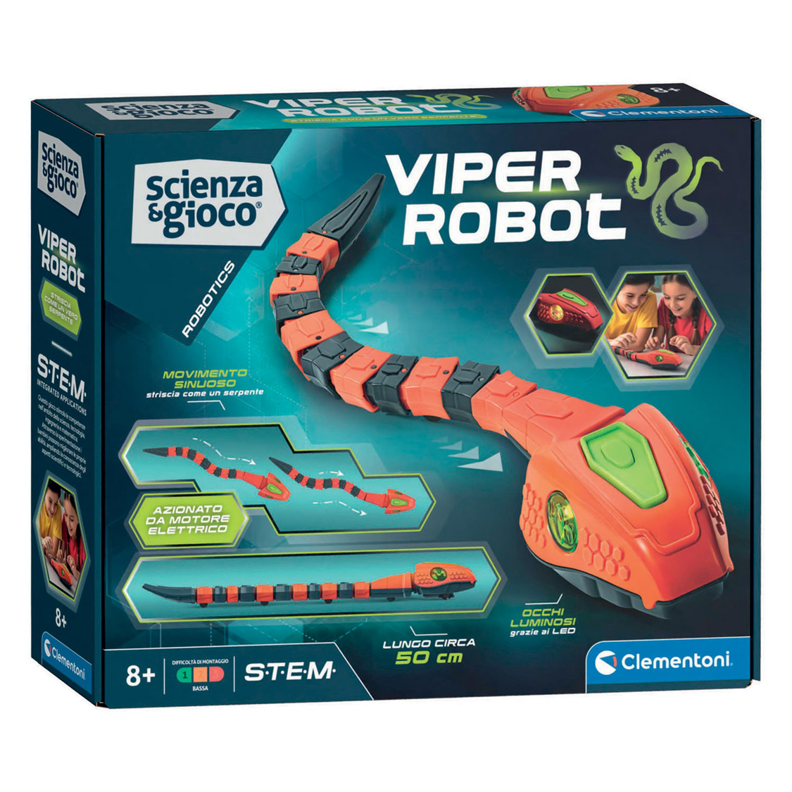 Clementoni Wetenschap & Spel Robotslang