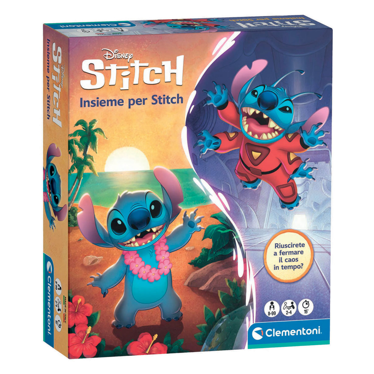 Clementoni Disney Stitch Mission 626 The Inside Battle - Italiaanse Versie