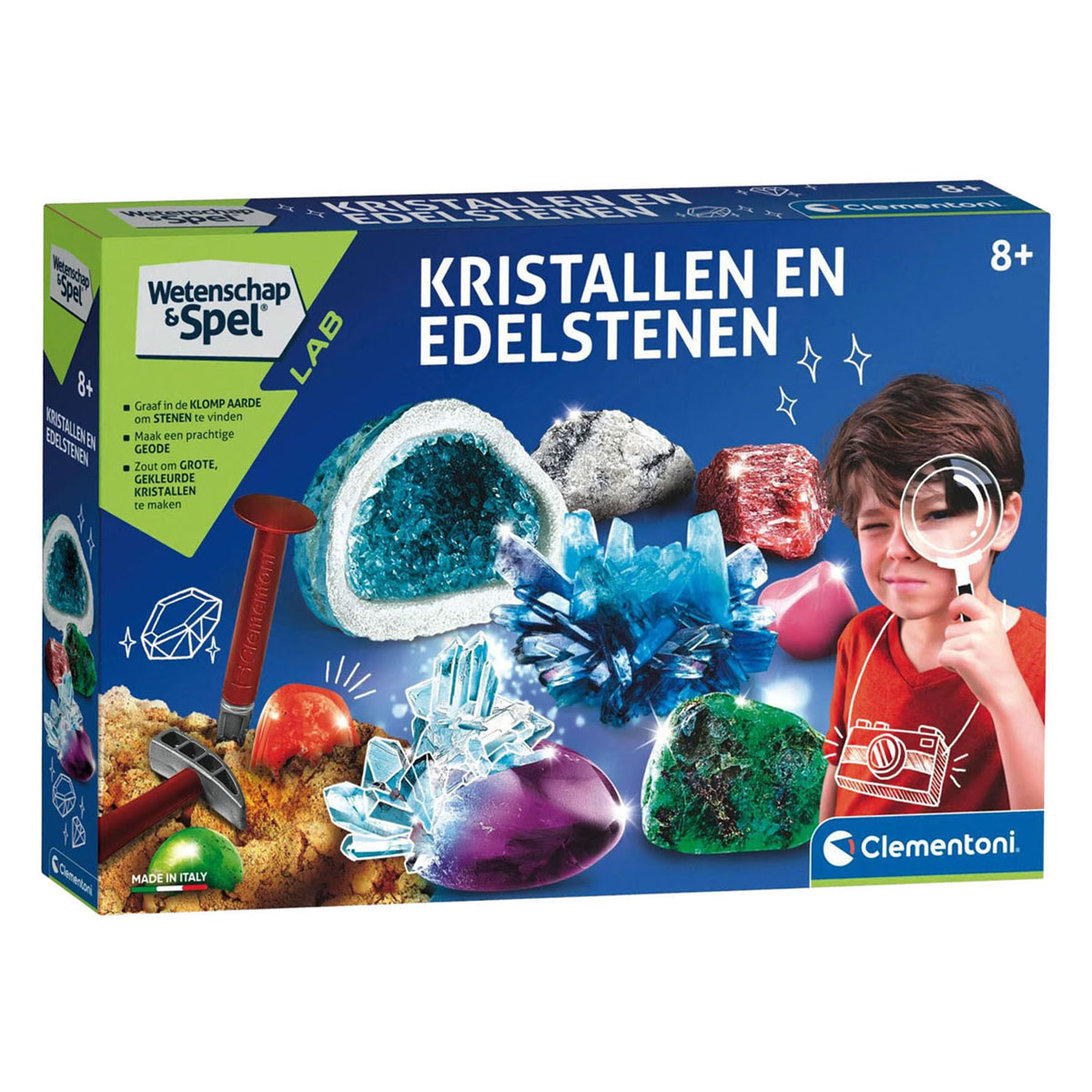 Clementoni Wetenschap & Spel Kristallen en Edelstenen