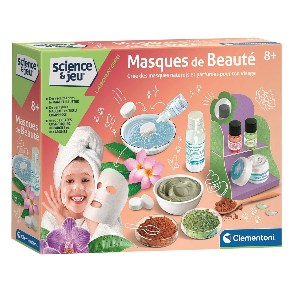 Clementoni Science & Jeux - Fabrication de masques faciaux