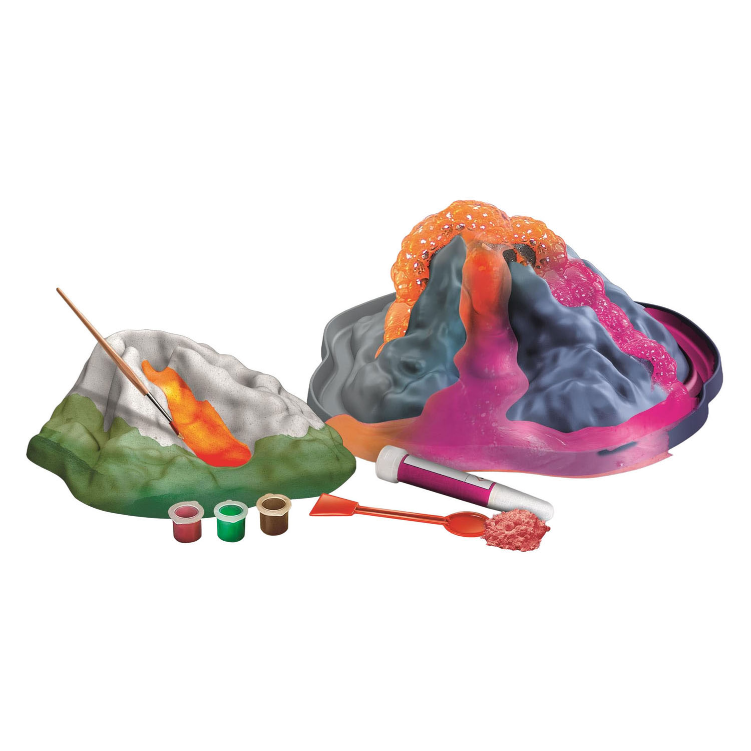 Clementoni Science & Games - Volcan phosphorescent