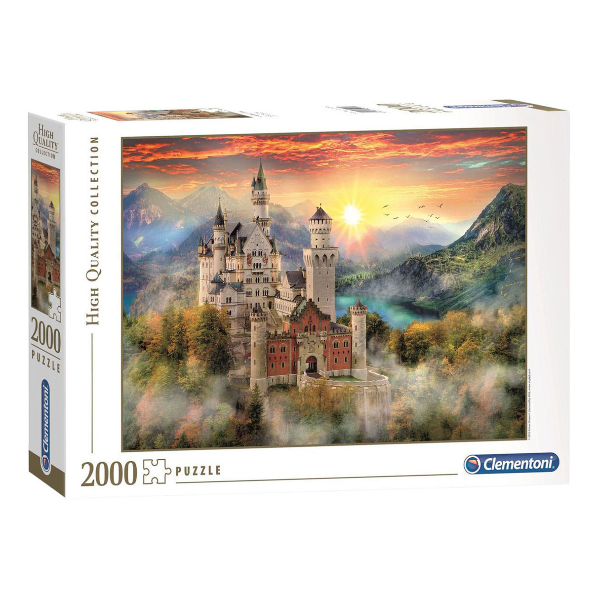 Clementoni Legpuzzel Neuschwanstein - 2000st.