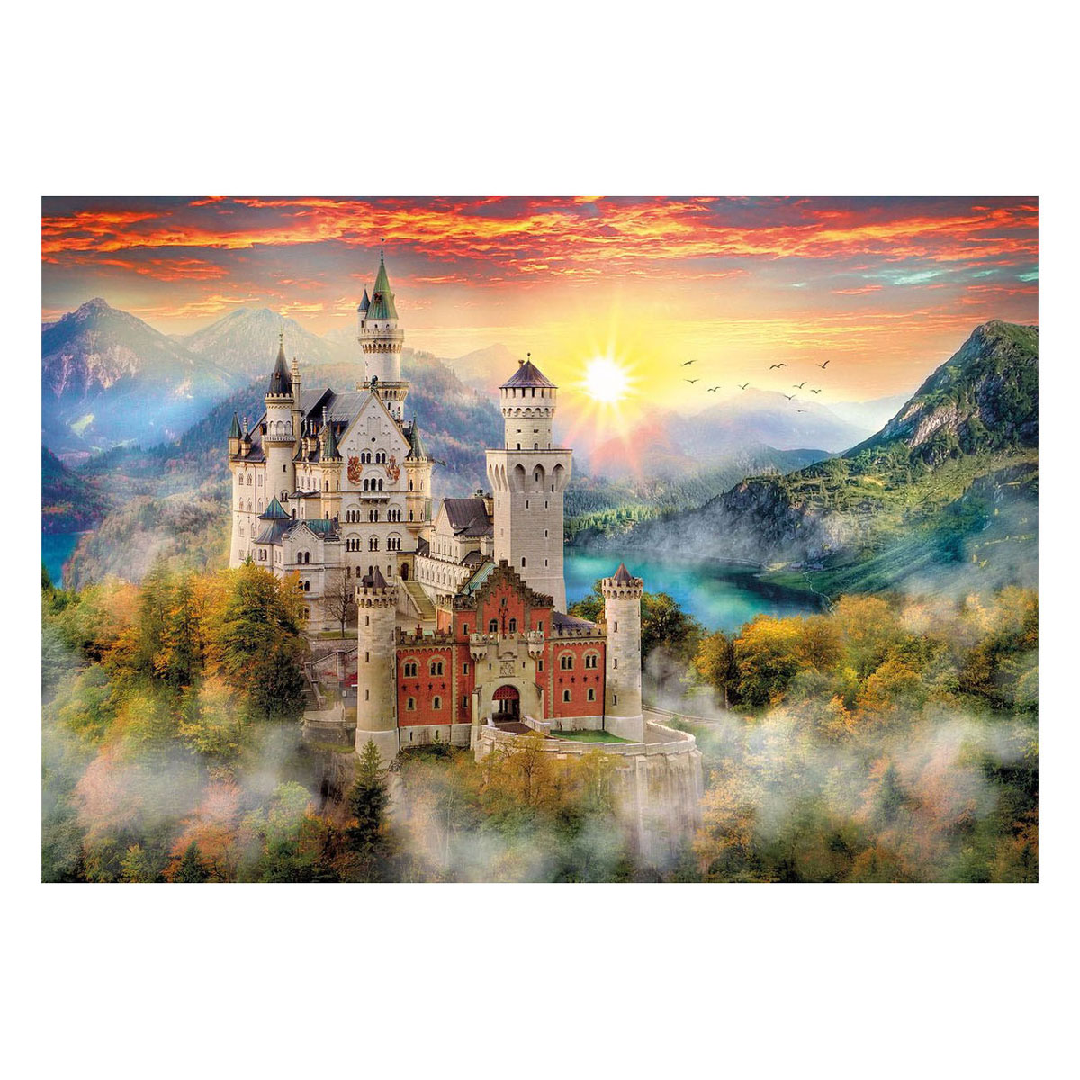 Clementoni Legpuzzel Neuschwanstein - 2000st.