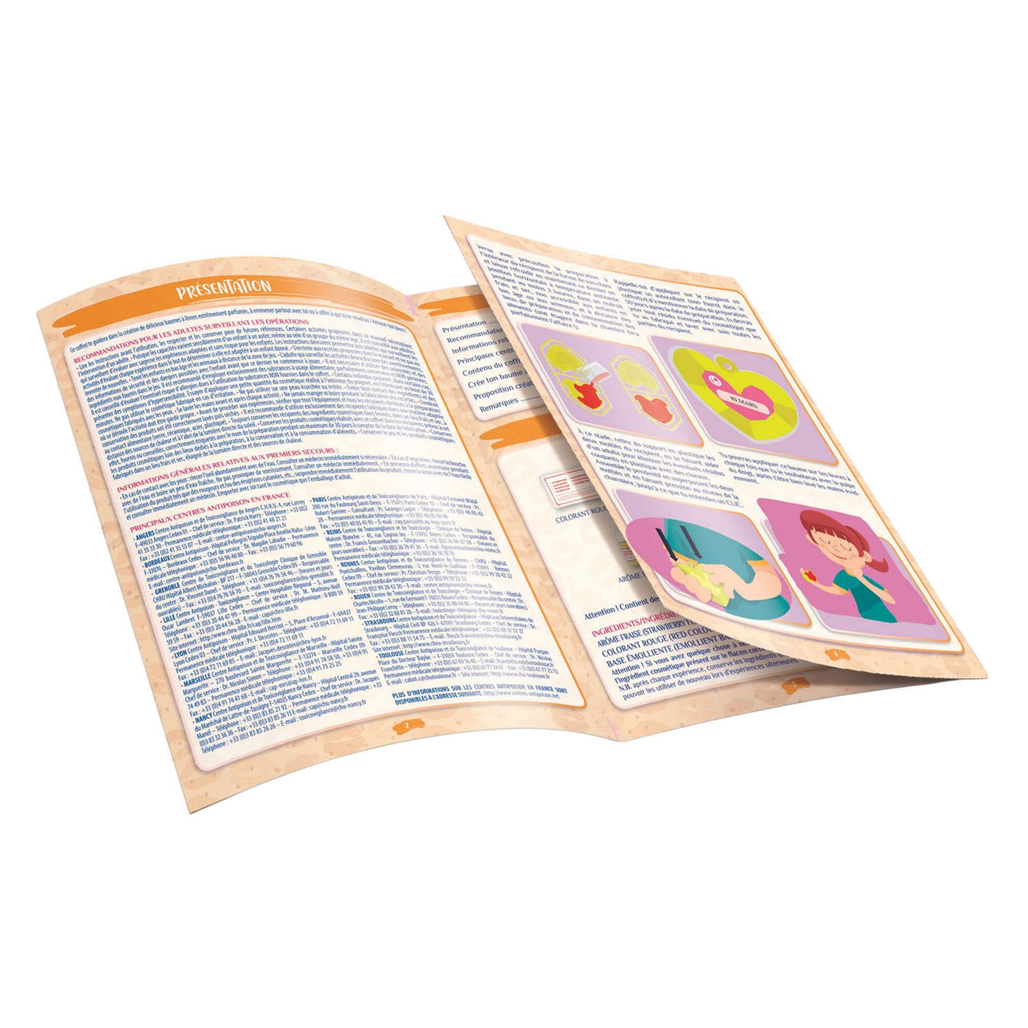 Clementoni Science & Play - Coffret Mini Baume à Lèvres